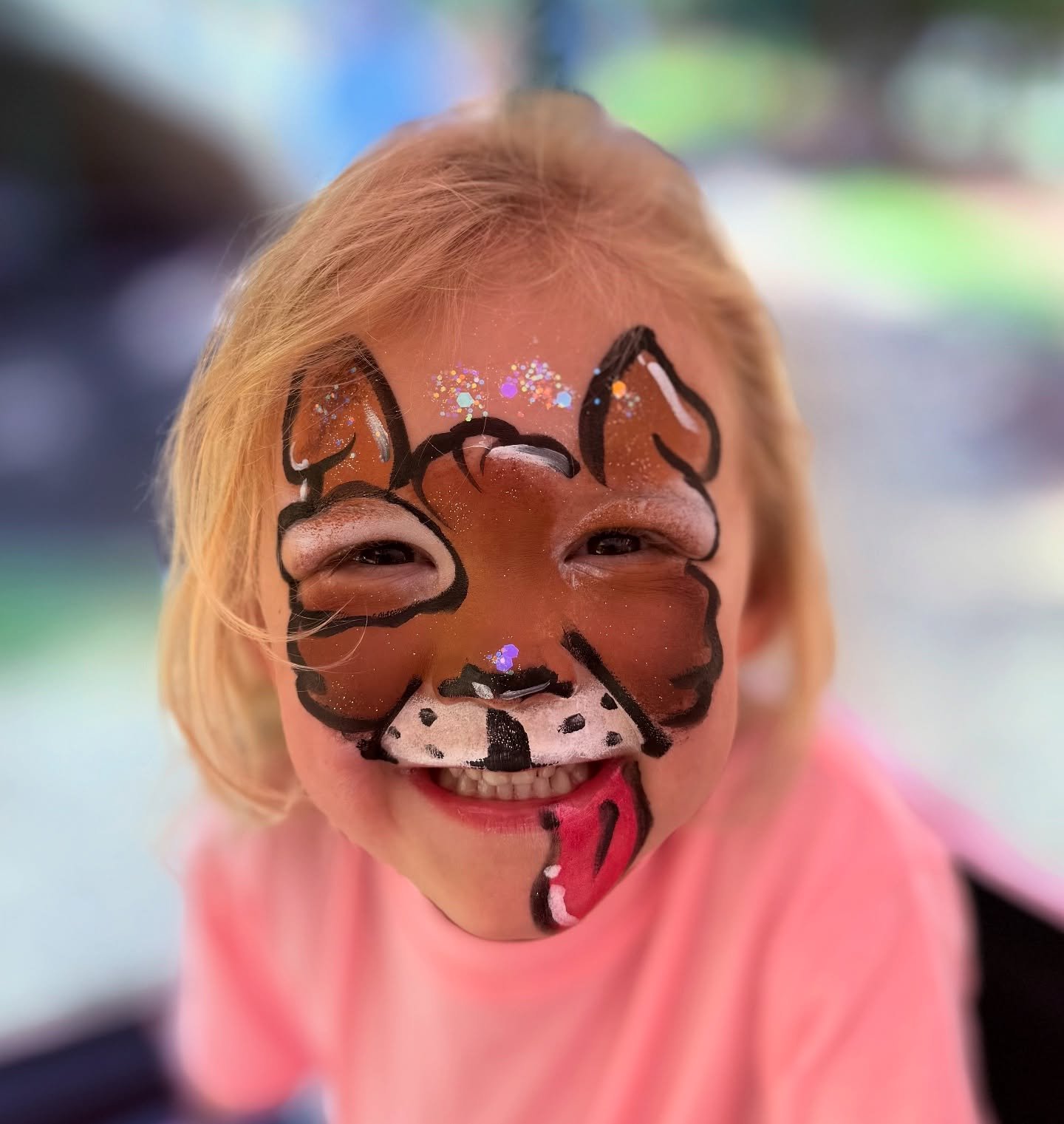 Today&rsquo;s party 🎉🥳🎈 #puppyfacepaint #unicornfacepaint #goldilocksfacepaints #facepaintsetup