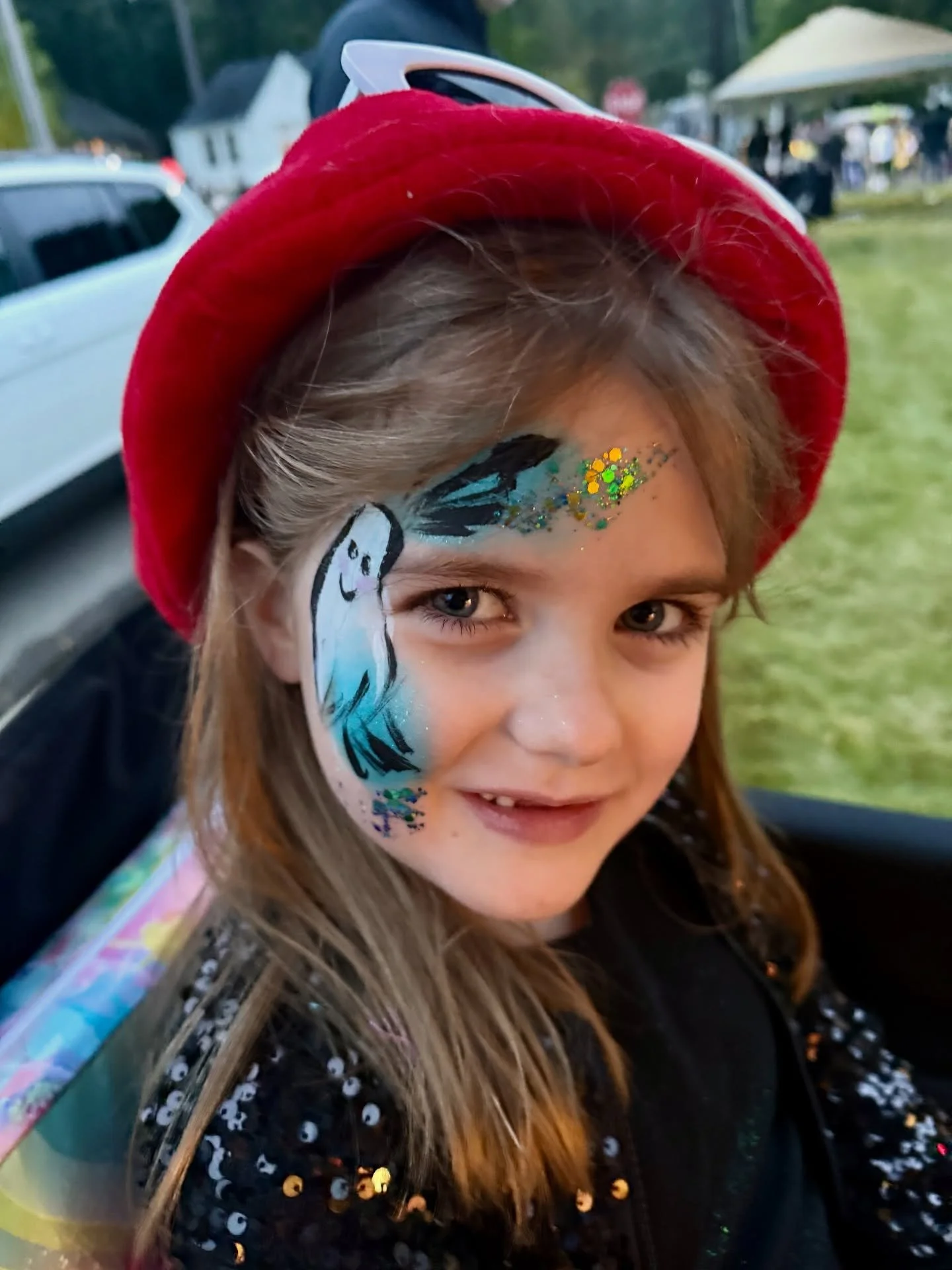 Ghosts! 👻 #ghostfacepaint