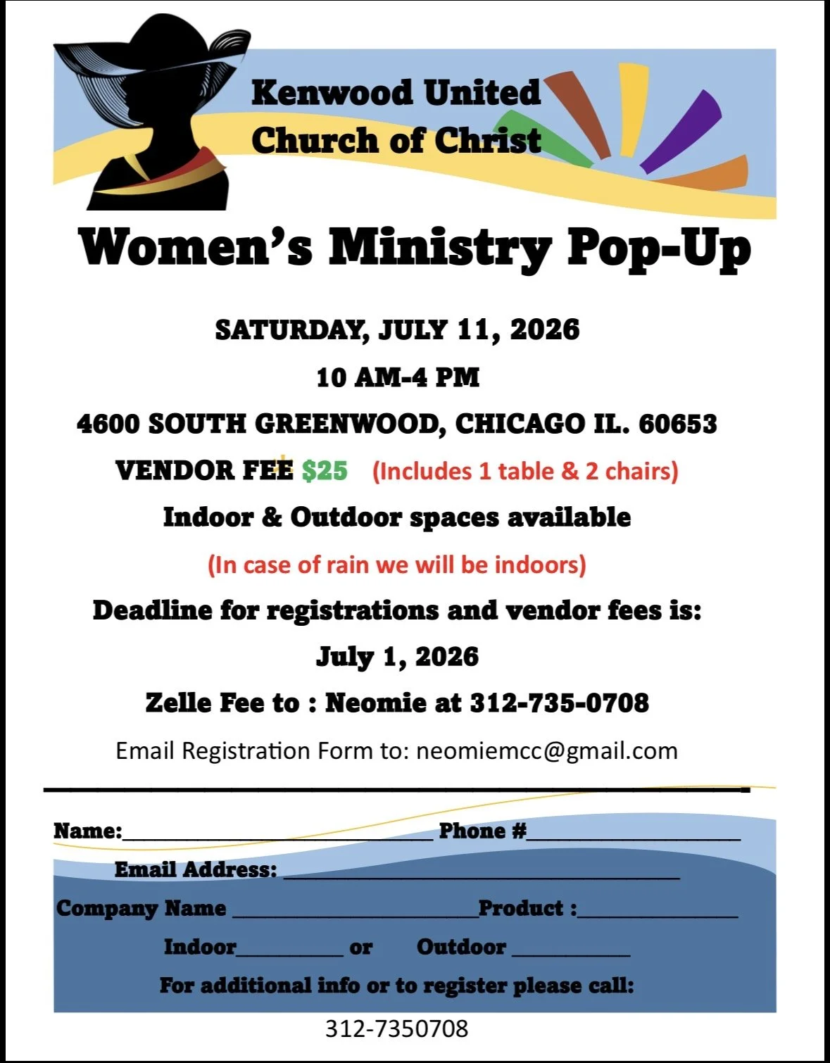 Women’s Pop Up Event