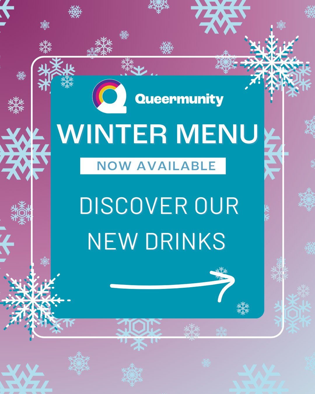 ✨ Tis' the season! Brave the cold with our winter seasonal drinks.

Cozy, festive, and here to make your day a little brighter. ☕️❄️

Our newest seasonal drinks are everything we could ask for: warm chocolate, delicious spices, and nostalgic flavors.