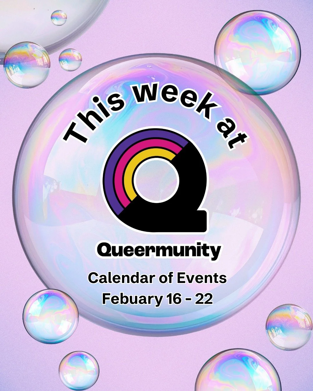 🫧 What's happening this week at Queermunity: 

❤️ Melt Mondays with @lavender.and.lights 
Monday, February 16, 4:00 &ndash; 8:00 pm
Weekly on Monday

🧡 Knit Happens
Monday, February 16, 4:00 &ndash; 8:00 pm
Weekly on Monday

💛 Disability Lunch 'n'