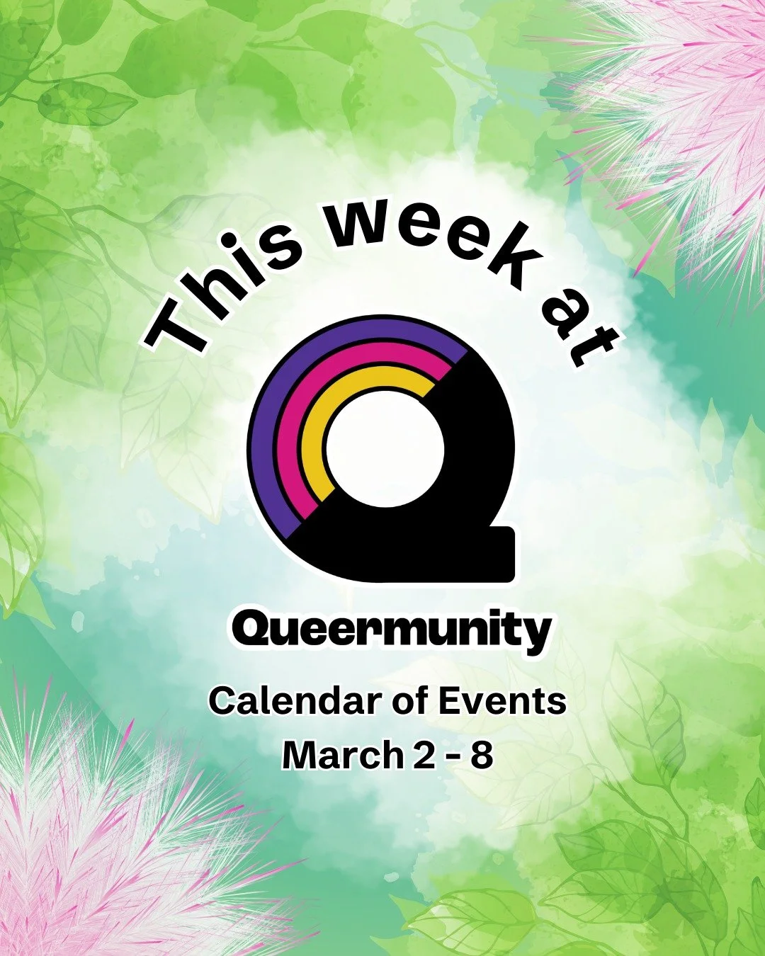 🍃 What's happening this week at Queermunity: 

❤️ Let&rsquo;s Do Coffee: Bond &amp; Brew for 60+
Monday, March 2, 9:30 &ndash; 11:00 am
Monthly on the 1st Monday &amp; 3rd Thursday

🧡 Knit Happens &amp; Melt Mondays with @lavender.and.lights 
Monda