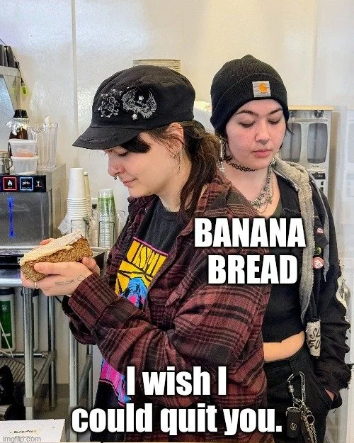 &ldquo;Sometimes I miss you so much I can hardly stand it.&rdquo; - Our regulars about our homemade pastries.

 #brokebackmoutain #queermunity #bananabread