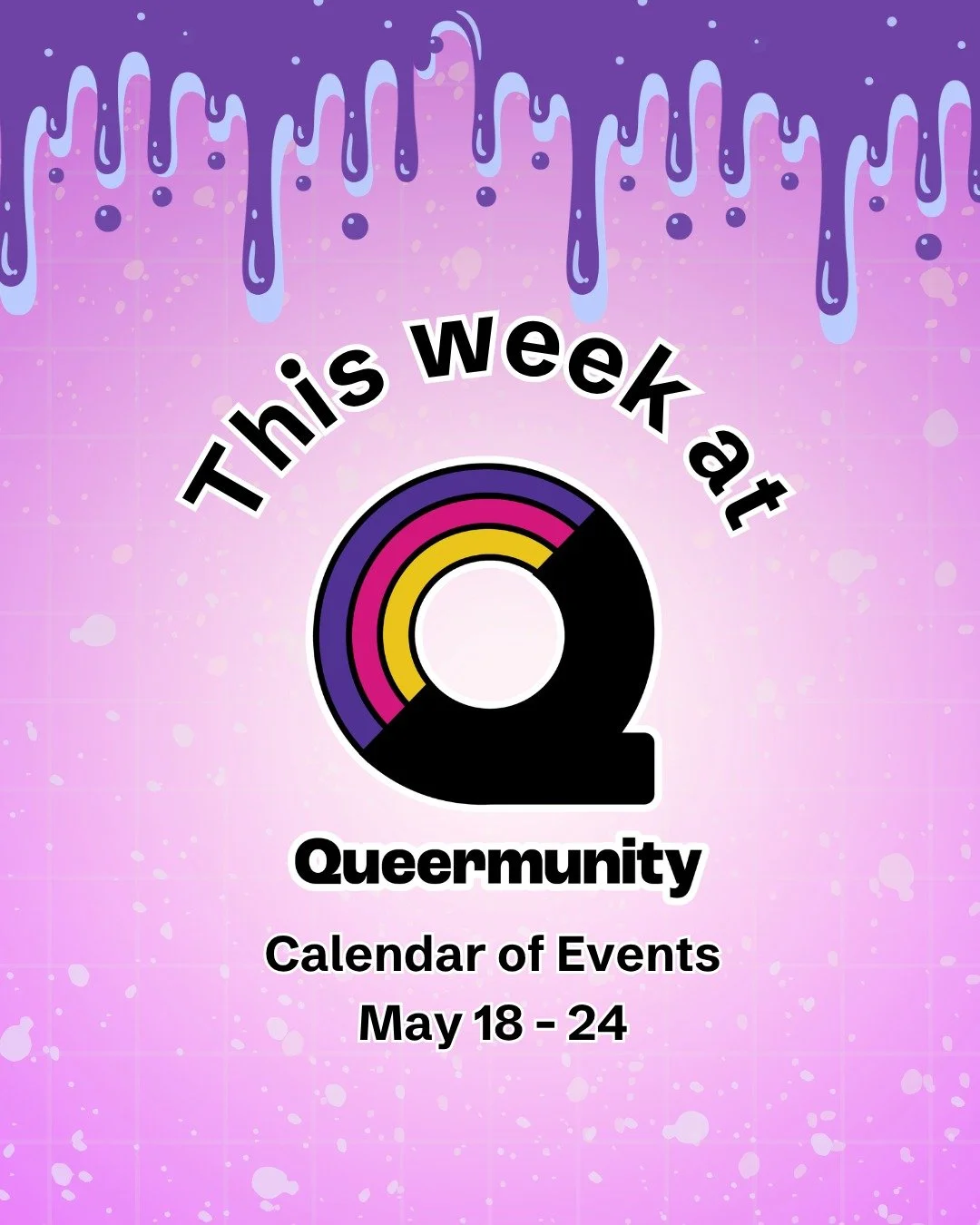 🔮 What's happening this week at Queermunity: 

❤️ Workshop for All: Loving Your Uniqueness w/Ray Simpson
Tuesday, May 19, 12:00 &ndash; 1:00 pm

🧡 Aahanaa Tibrewal Opening Gallery Reception @aahanaatheartist 
Wednesday, May 20, 5:30 &ndash; 7:30 pm