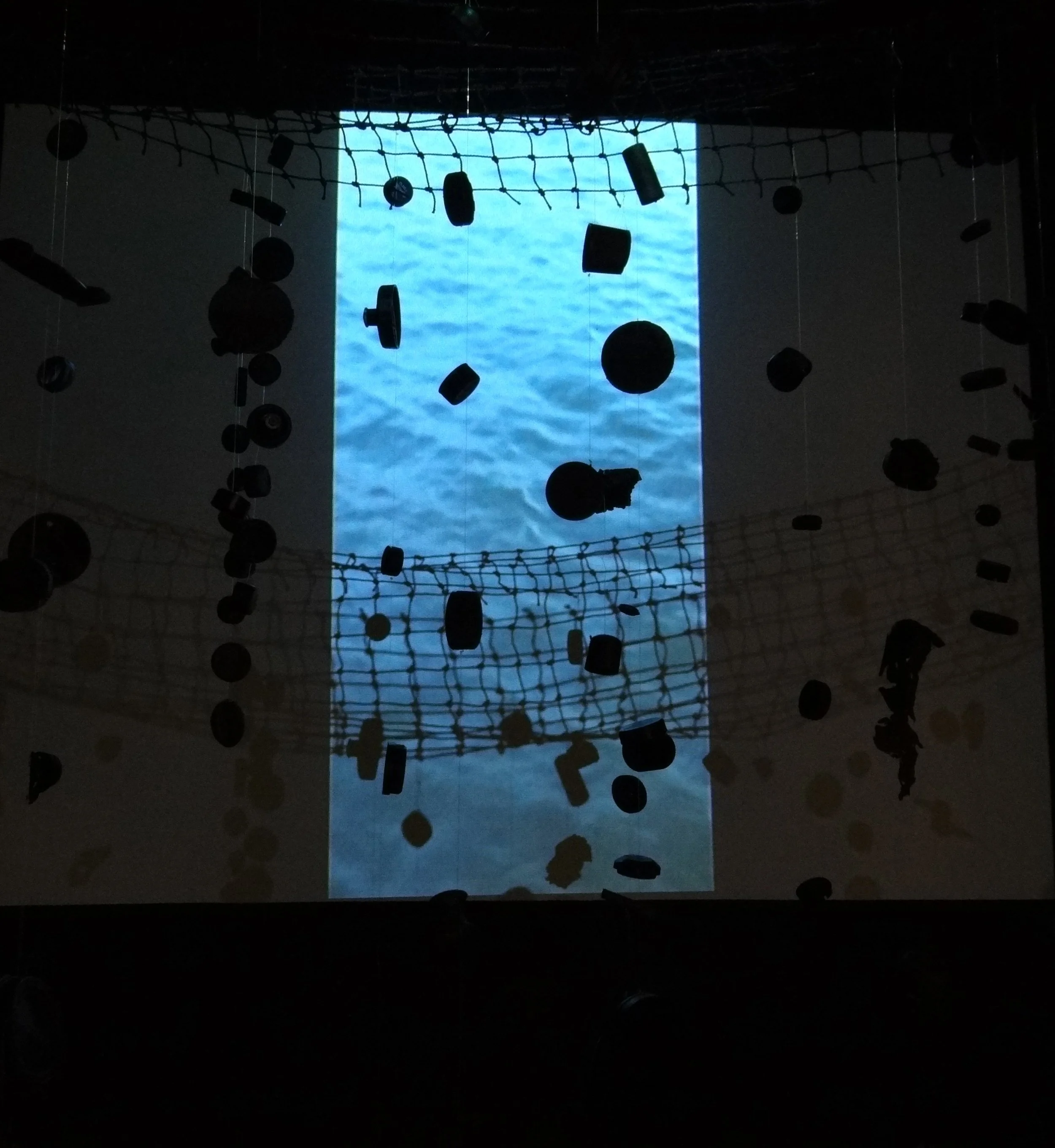 Regurgitate video installation @the Library Artspace  2013