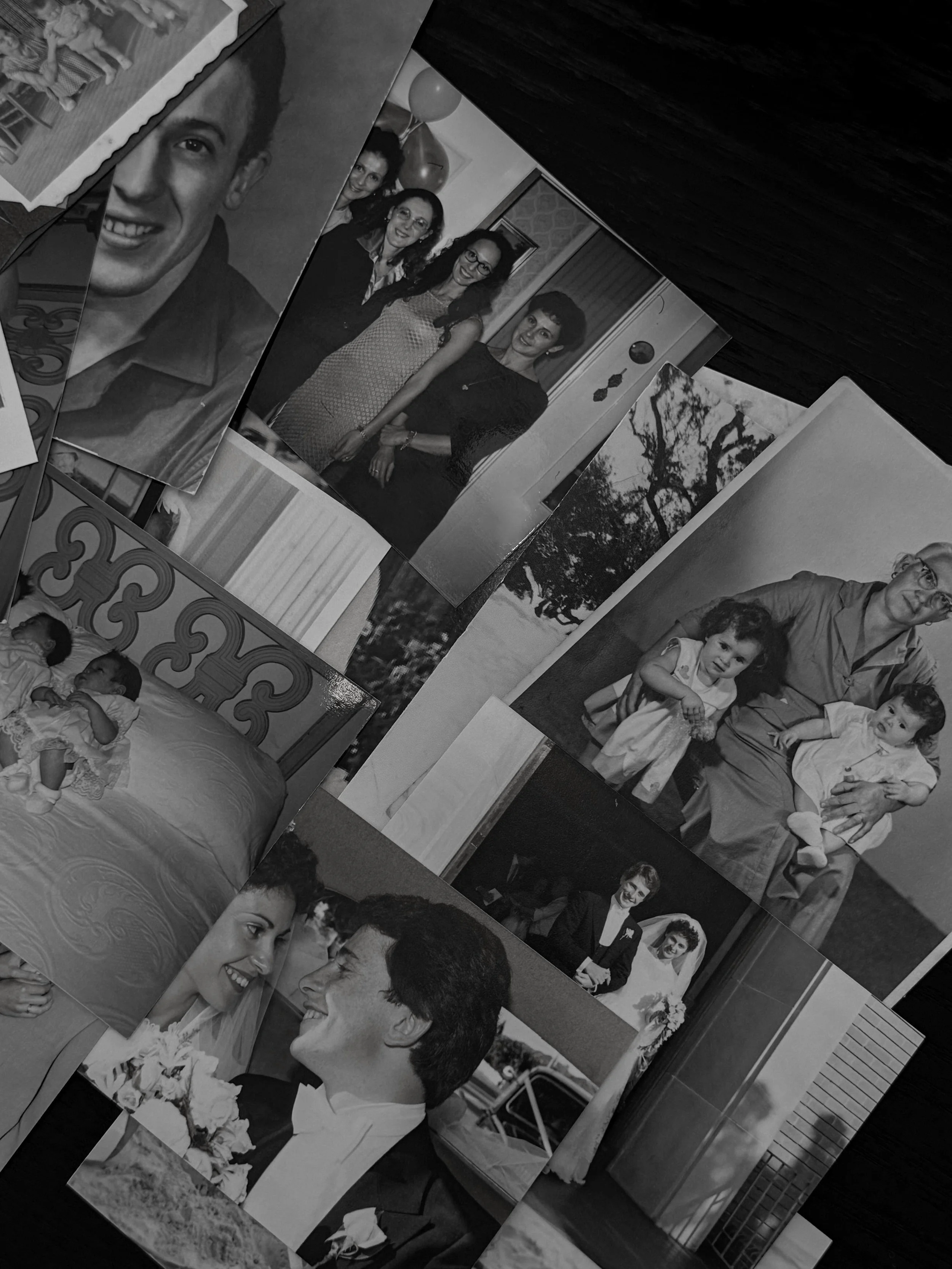 A collection of family photos.