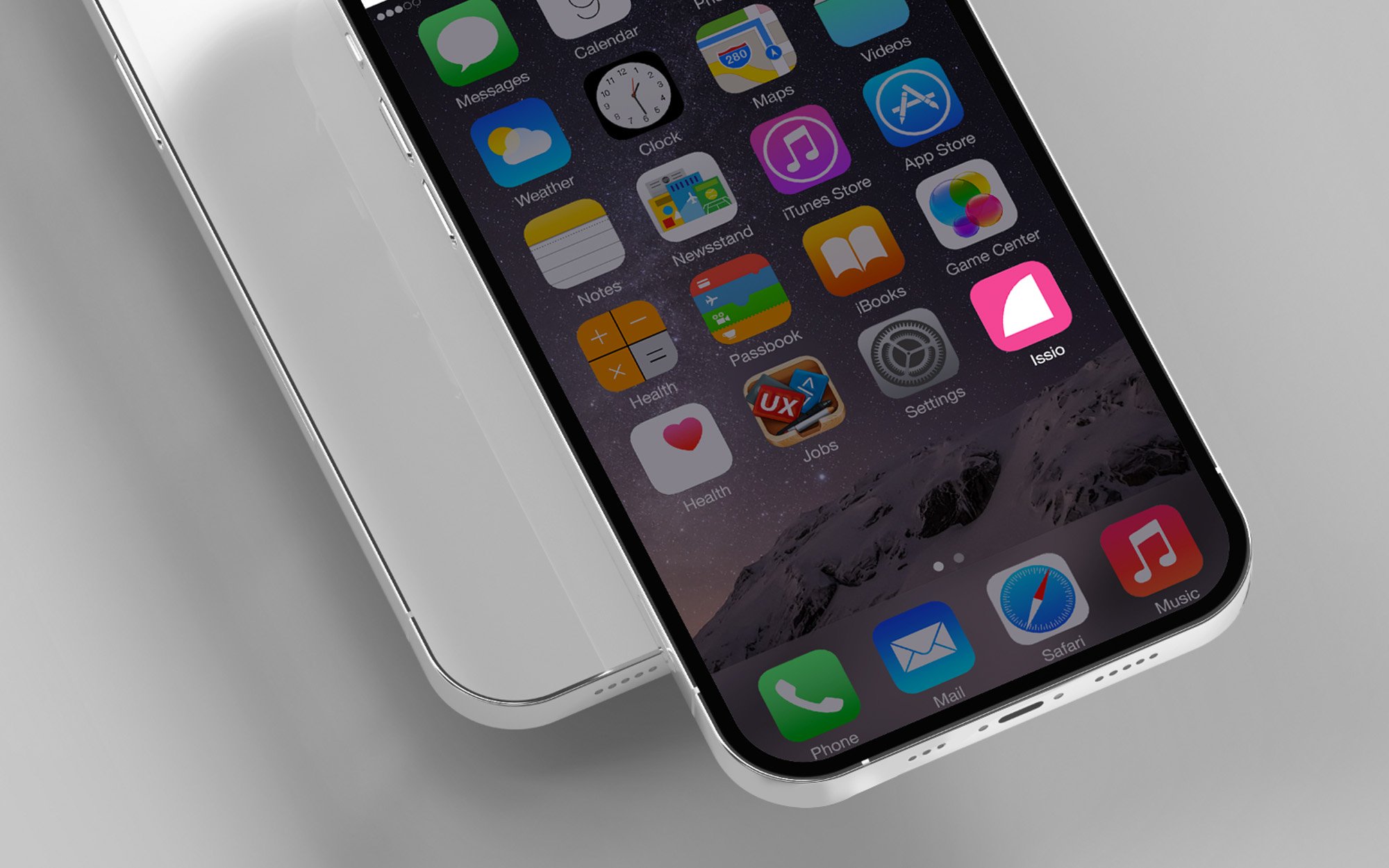 Issio app icon design