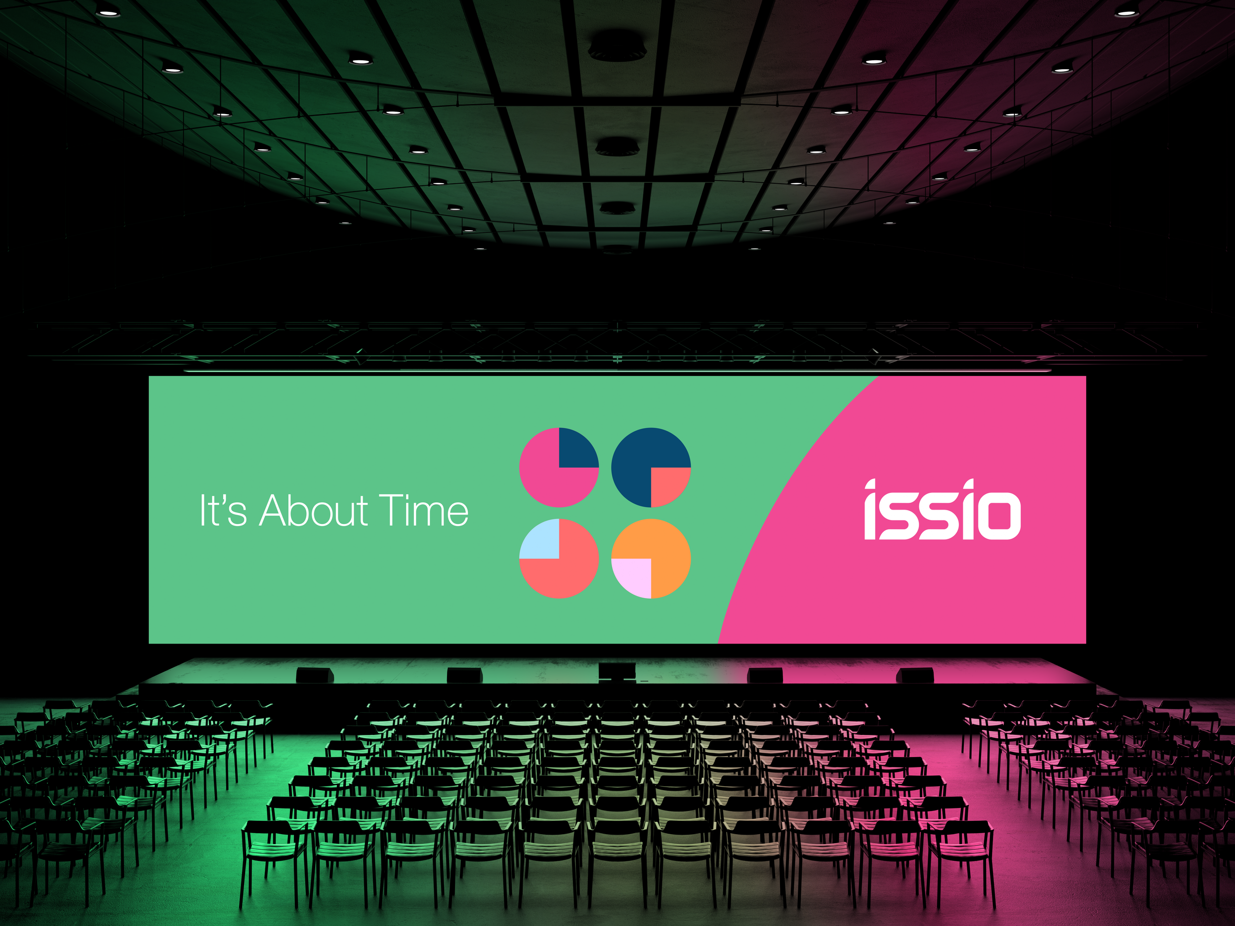 Issio event screen