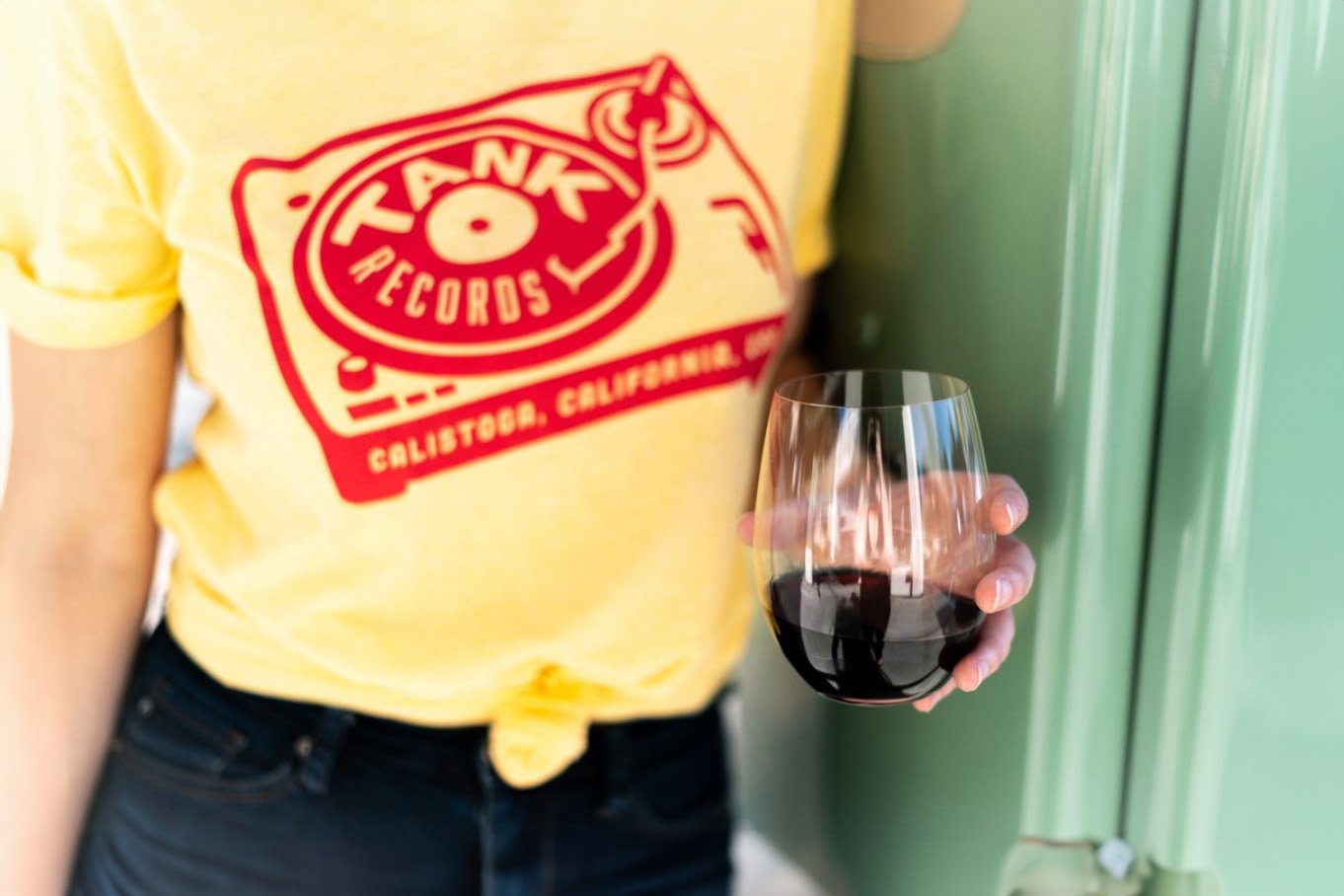 Tank Garage Winery special event identity