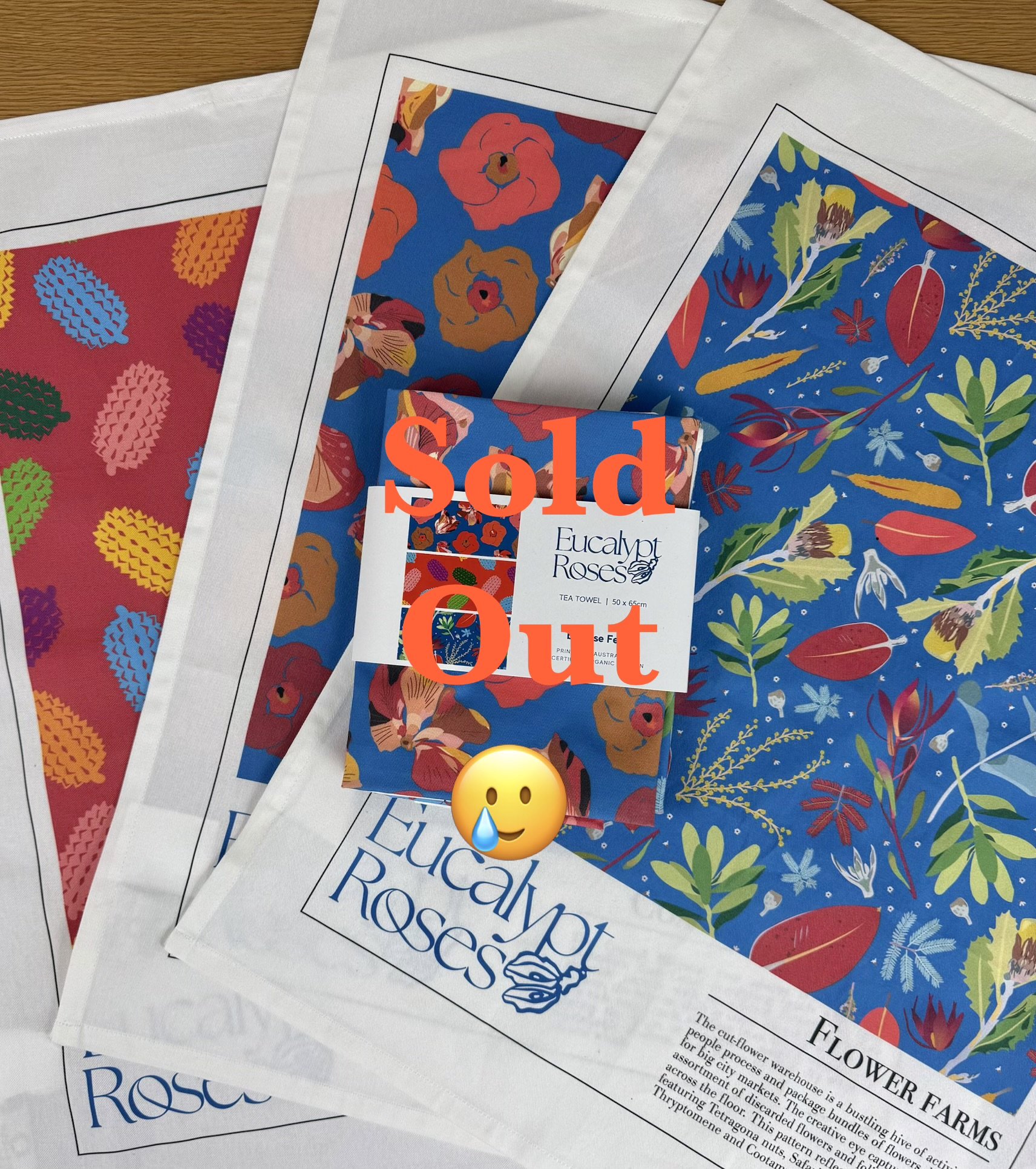 Australian Botanical Tea Towel Set