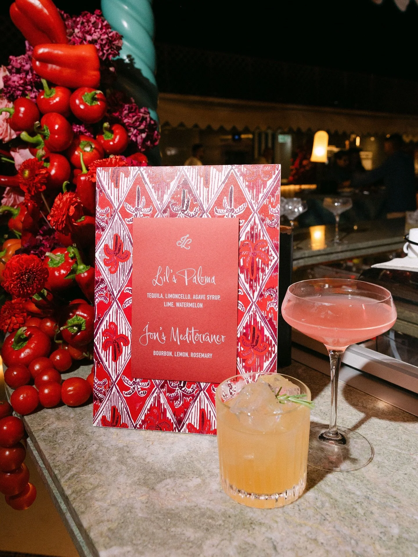 A custom bar menu, inspired by the mosaics atop Hotel La Palma. 

First image by @annaroussos
Design &amp; Planning @capri_moments
Venue @hotel_lapalmacapri 

#weddingstationerydesign #capriweddings #italianweddingstyle