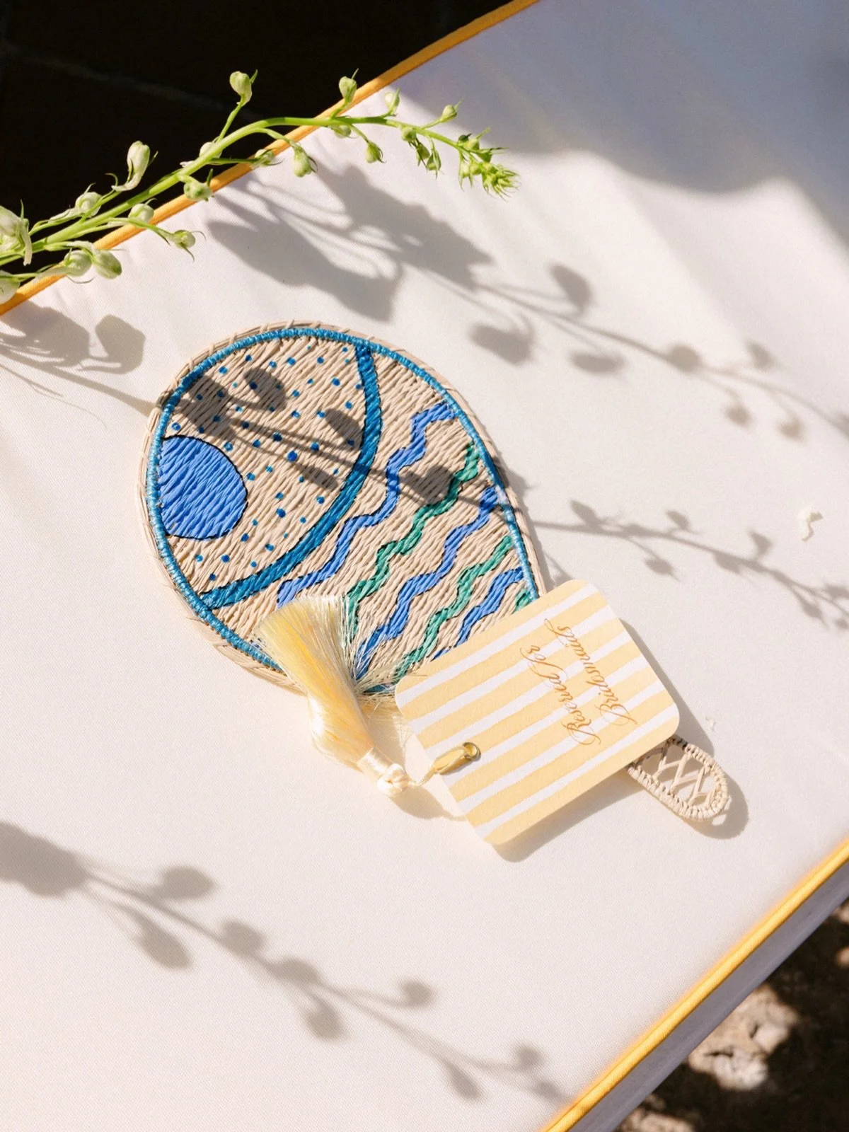 It&rsquo;s all in the details. Hand lettering in gold for J&amp;L. 

Photo @annaroussos 
Design &amp; Planning @capri_moments 
Venue @hotel_caesar_augustus 
Florals @capri_blossom

#capriitaly #capriwedding #destinationweddings