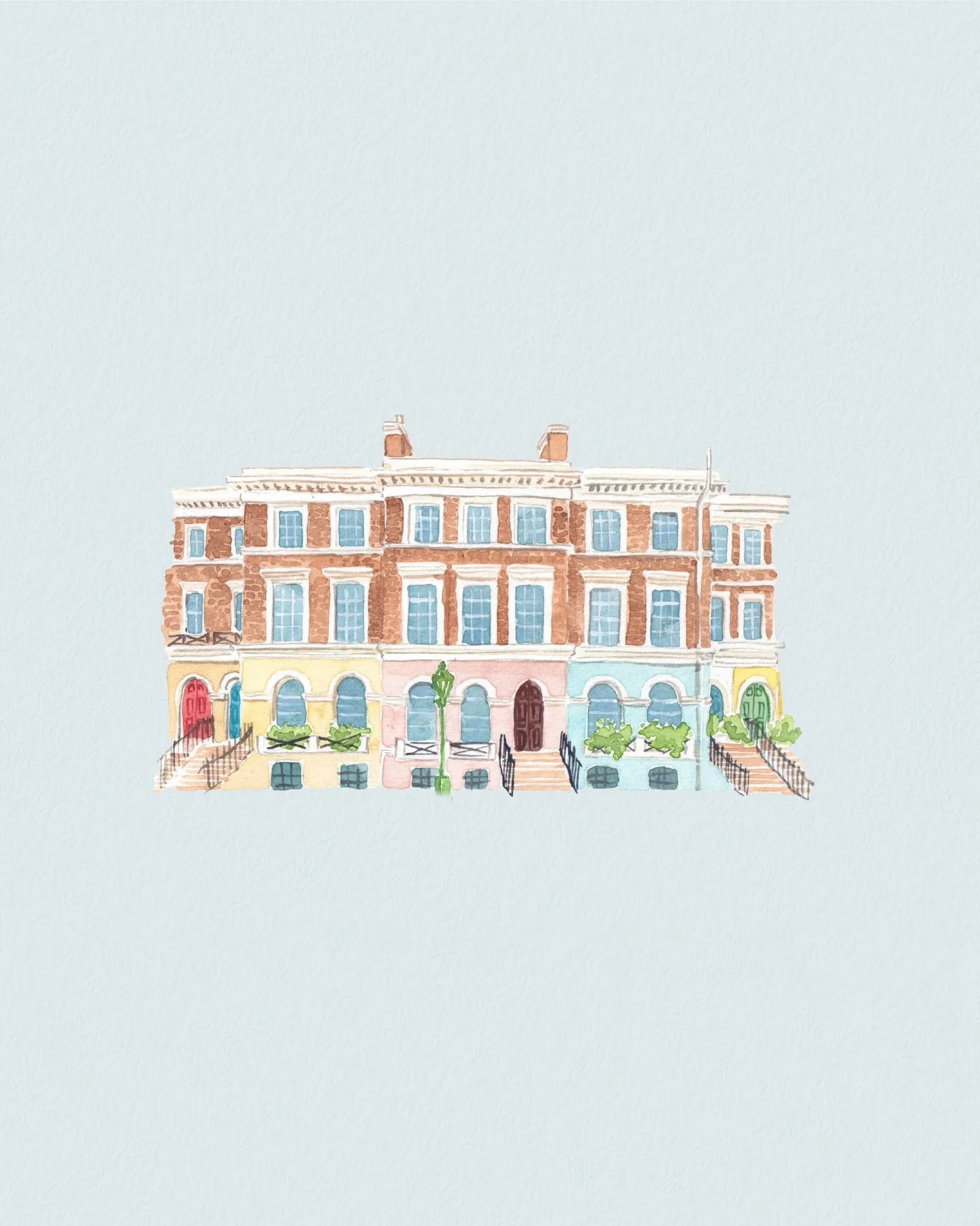 Little illustrations of places important to S&amp;R ❤️