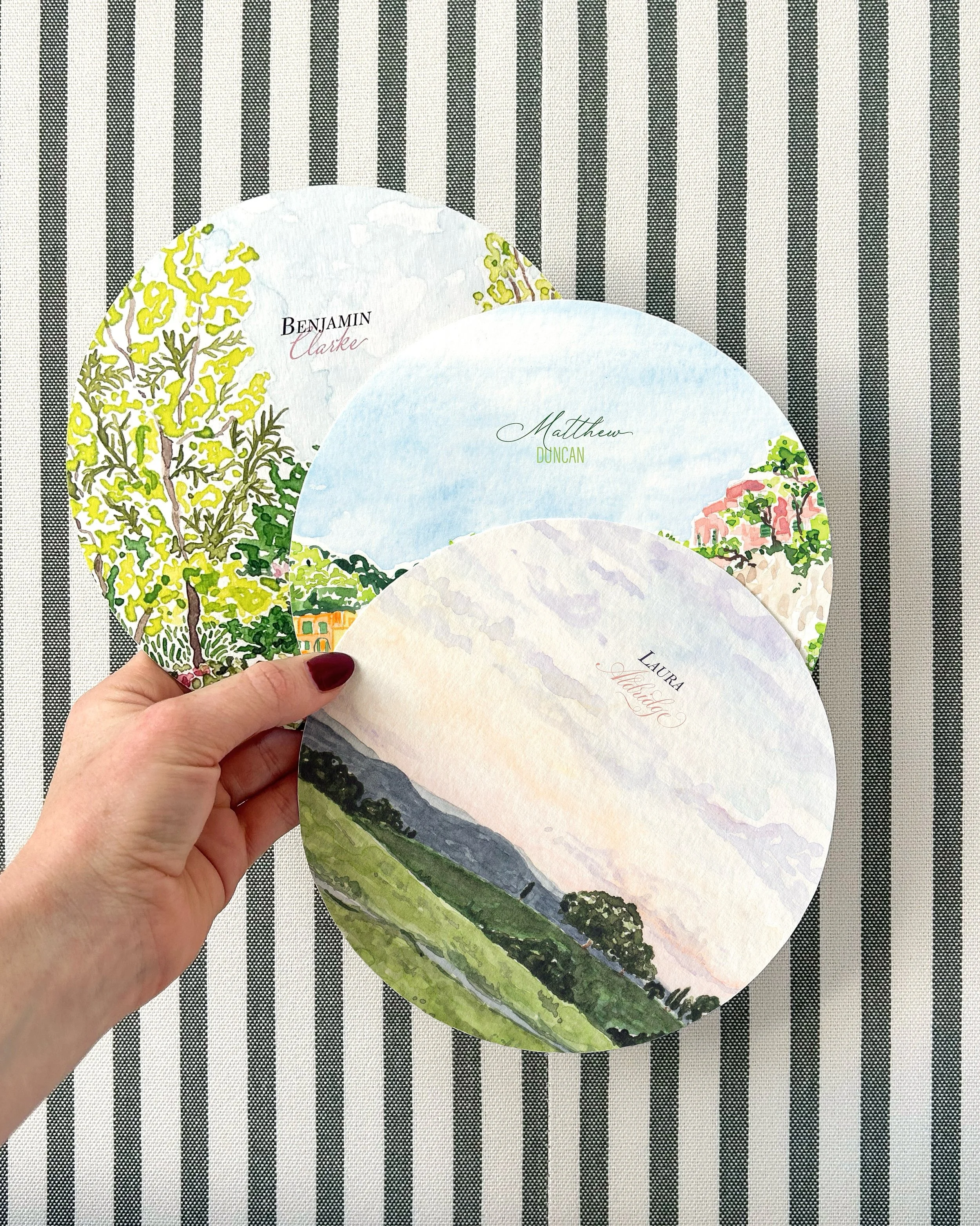 Some new printed menus now live on my website, for seaside, garden and countryside settings, each featuring one of my watercolours.

💌
#weddingstationery #weddingmenu #watercolourwedding #handpaintedstationery