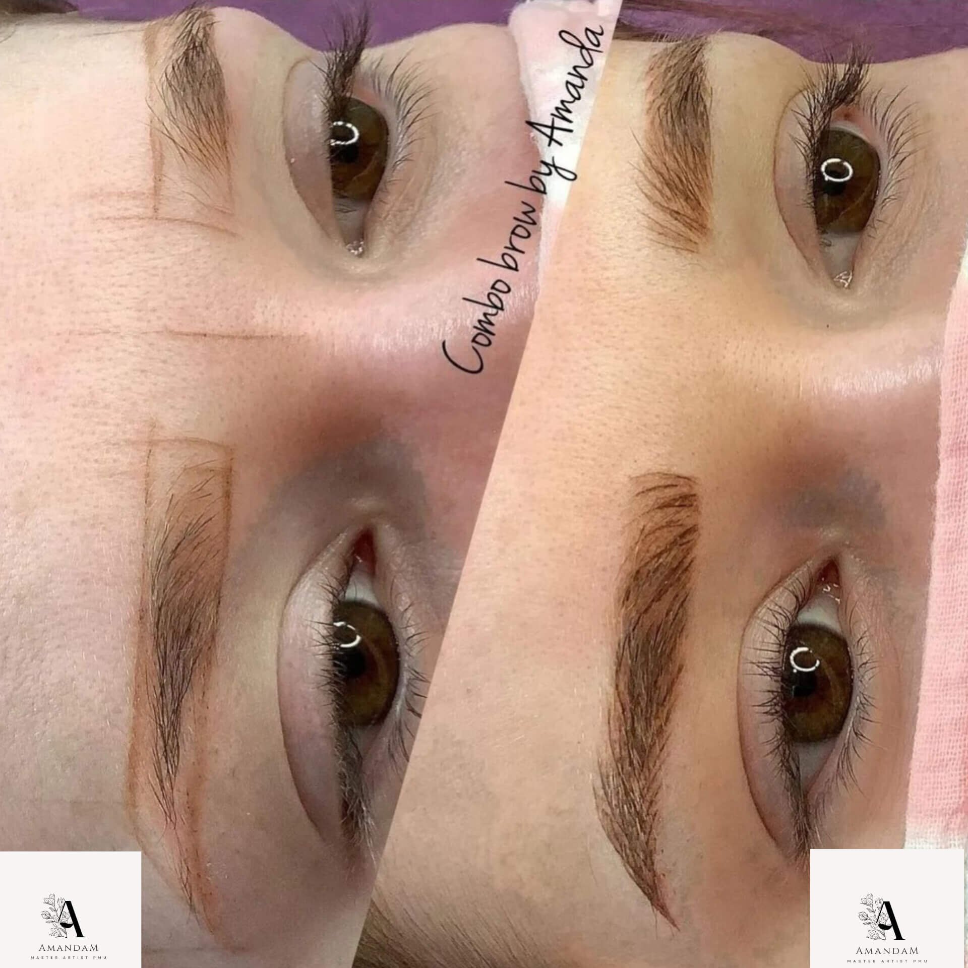 Soft and subtle Nano Realism Brows