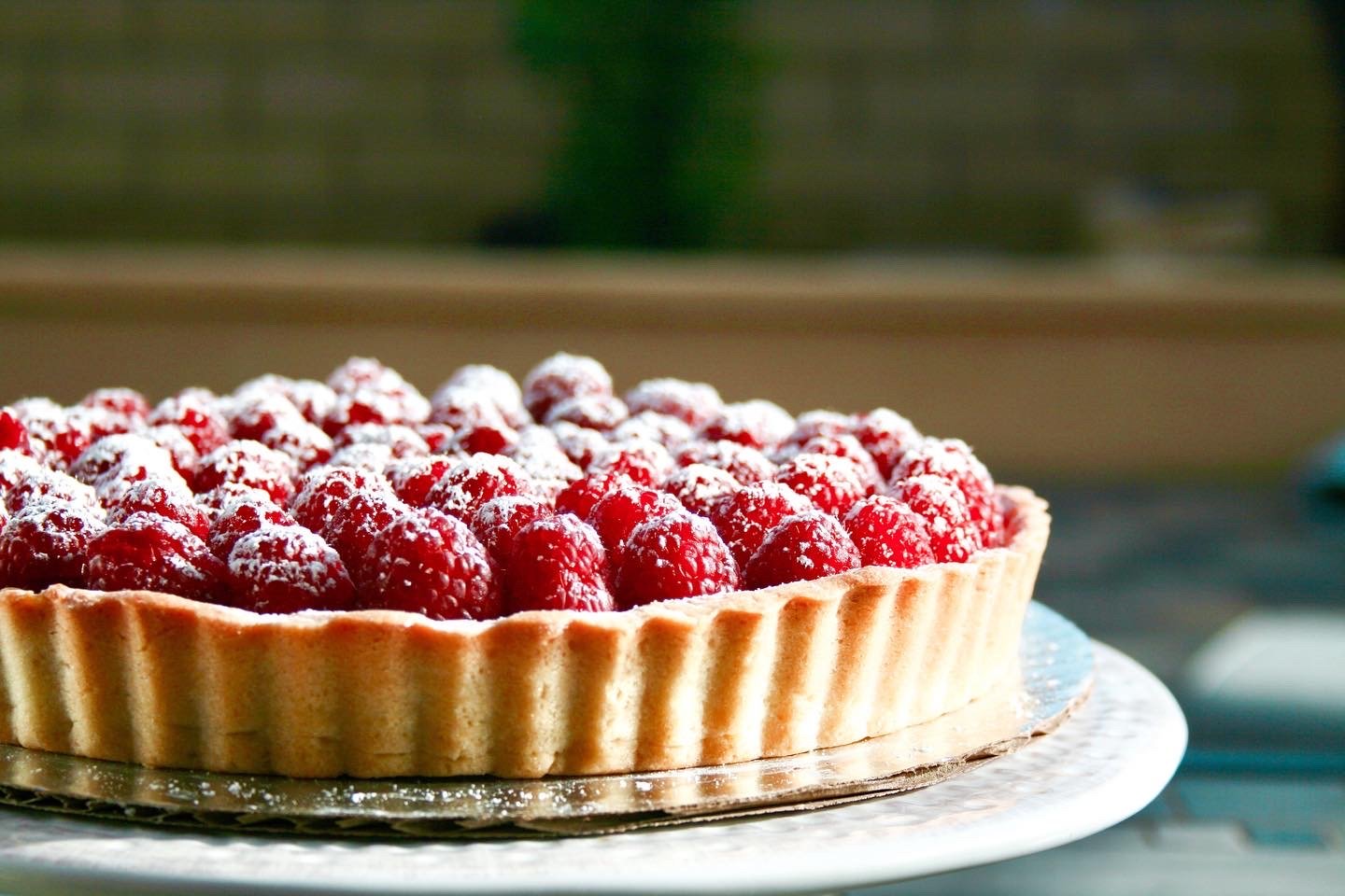 9" Lemon and Rasperry Tart