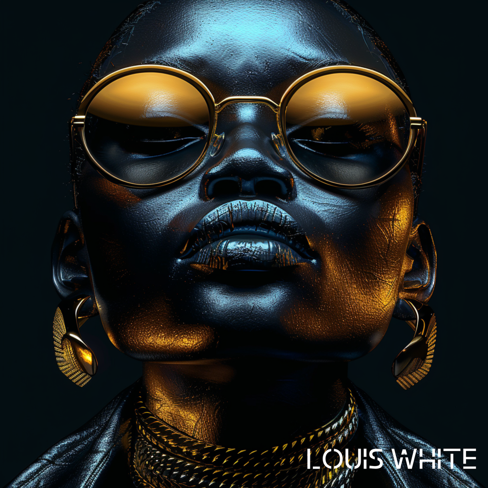 Gilded Authority, artwork by Louis White.