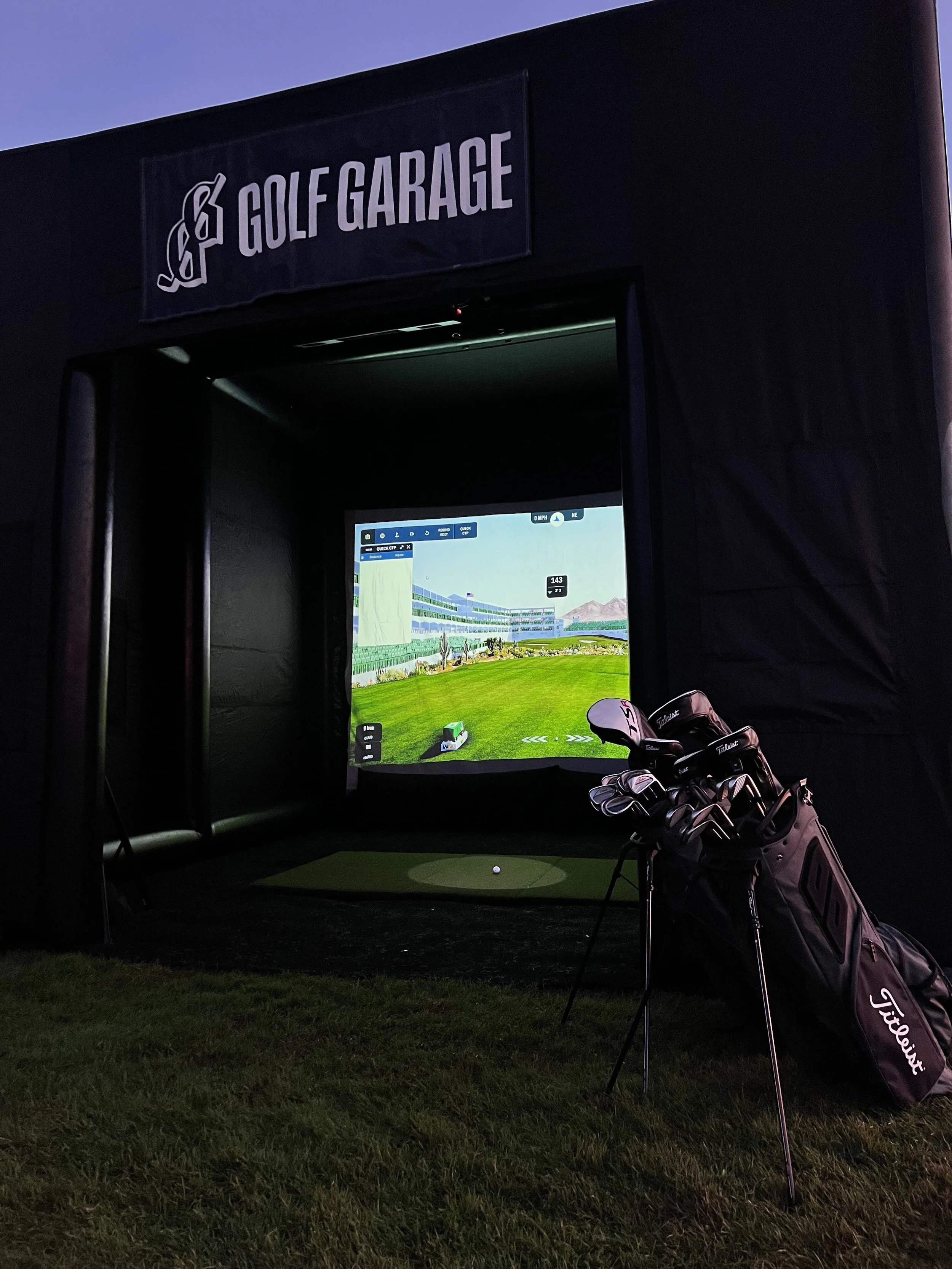 Golf Garage Enclosure