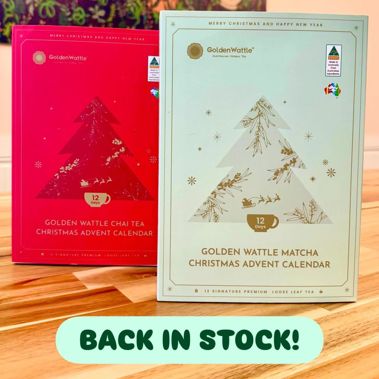 FREE ICED MATCHA!

Our popular Christmas countdown calendars are back in stock. 

Countdown the 12 days to Christmas with a different matcha or chai flavour each day!

Until these sell out again, we are giving away a free iced matcha or iced chai for