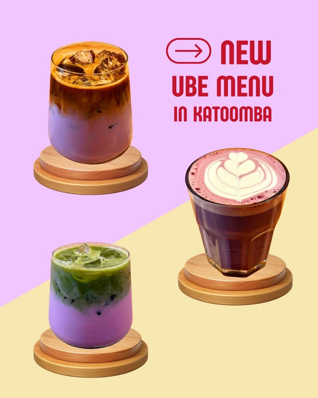 It's all about you bae...... &hearts;️

We've become obsessed with the sweet, nutty taste of Ube with delicious whispers of vanilla and coconut. There's a reason why ube has taken people from Manila to Katoomba by storm recently!

We've sourced an am