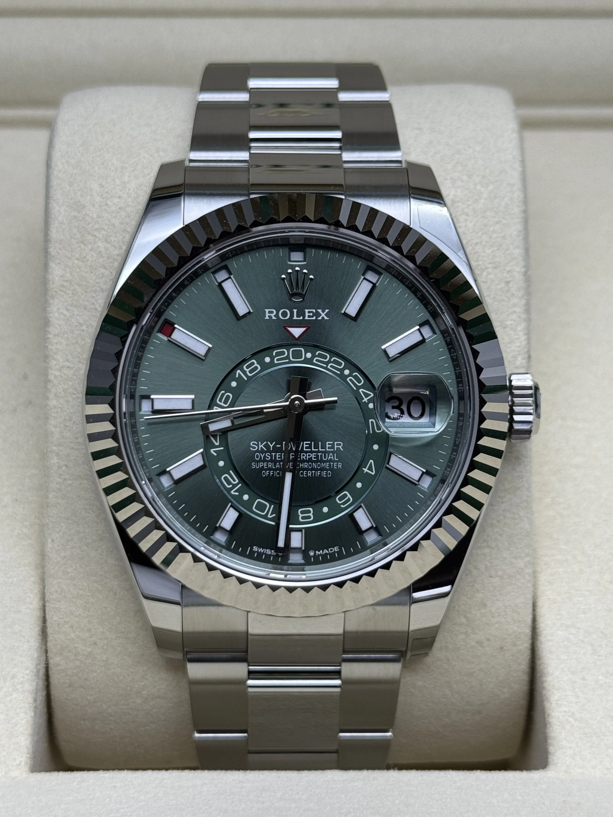 Rolex Sky-Dweller Mint Green/ Ref 336934