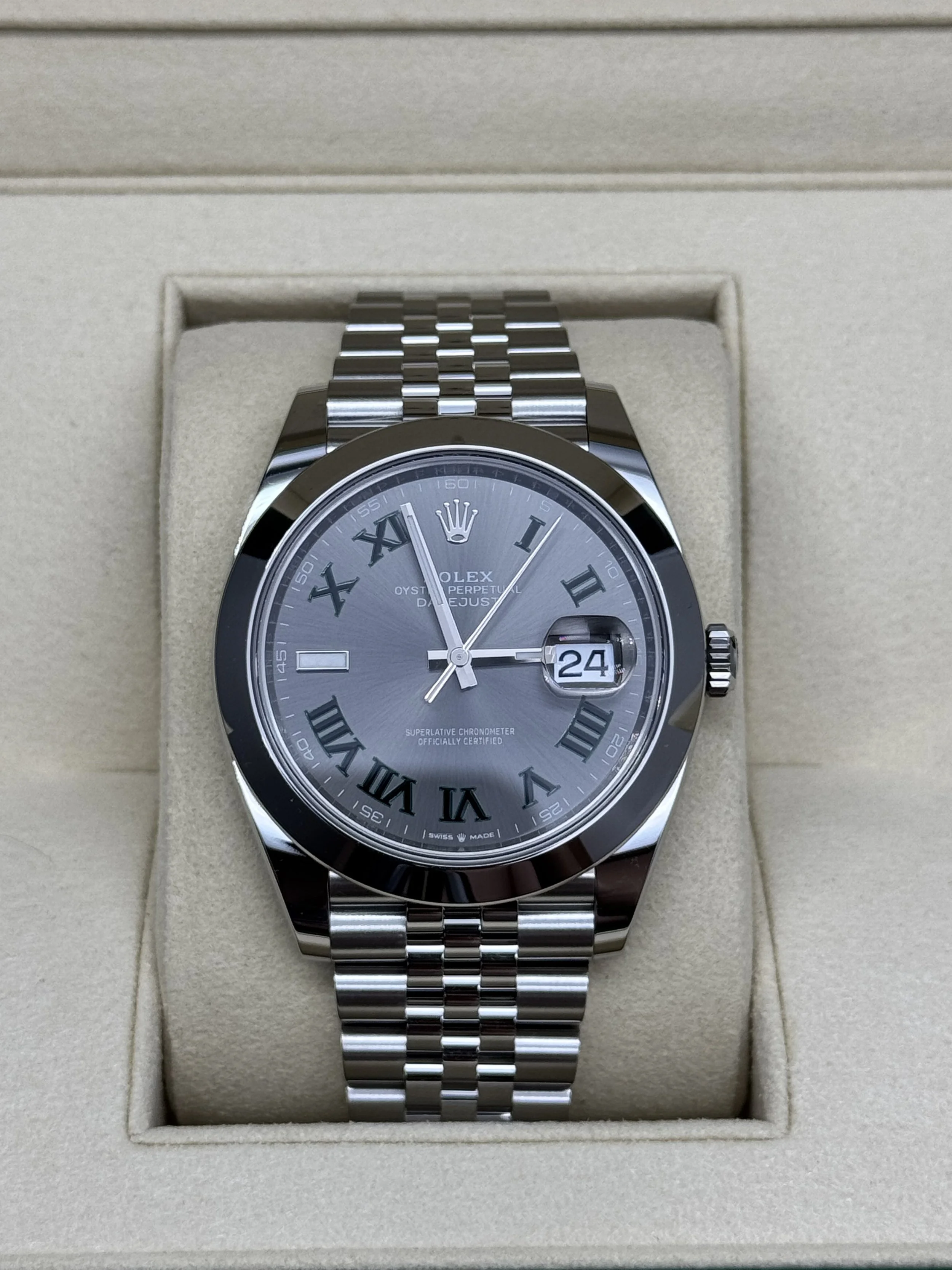 Rolex DATEJUST 41 "Wimbledon"/ Ref 126300