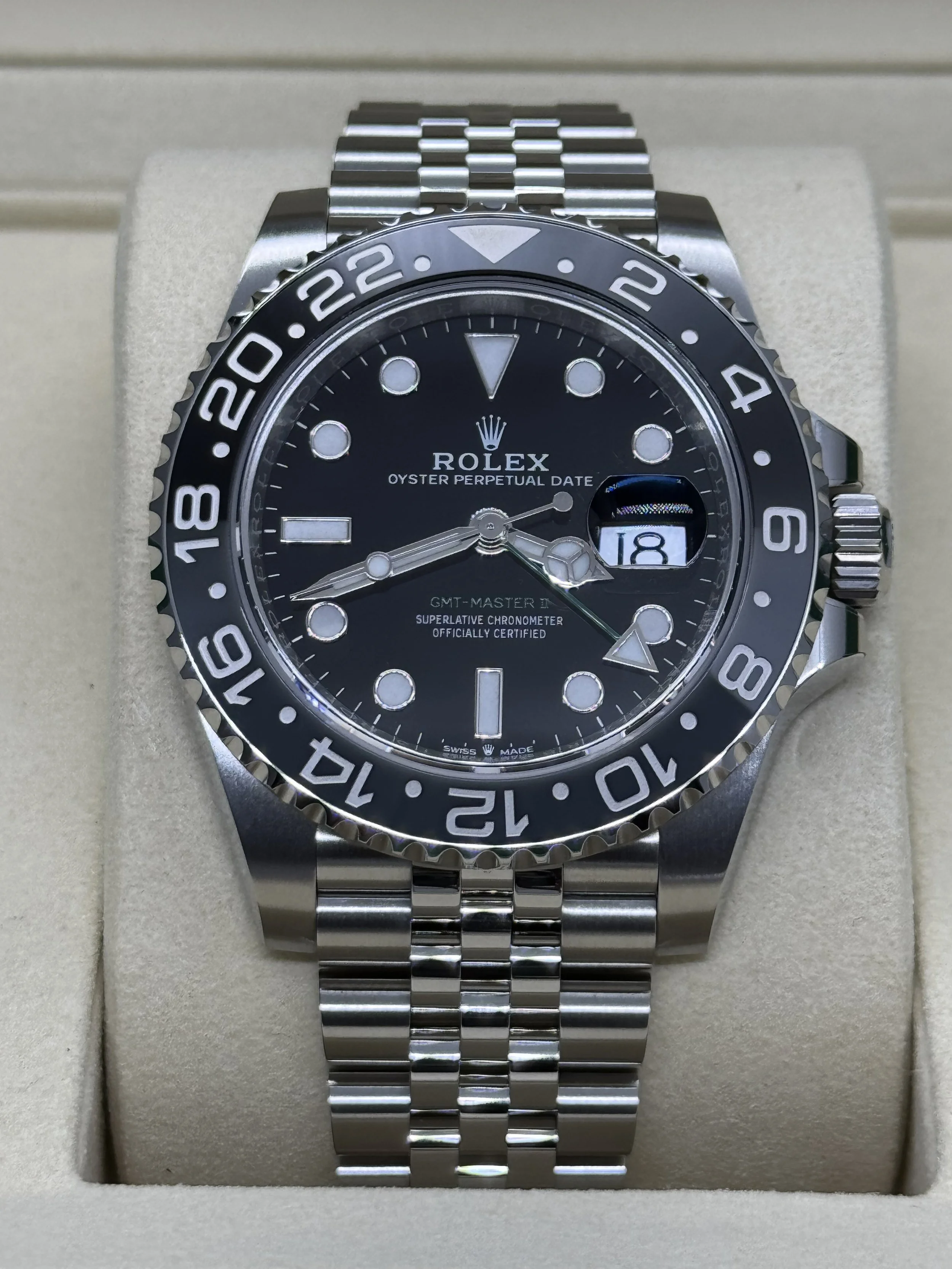 Rolex GMT-Master II "Bruce Wayne"/ Ref 126710GRNR