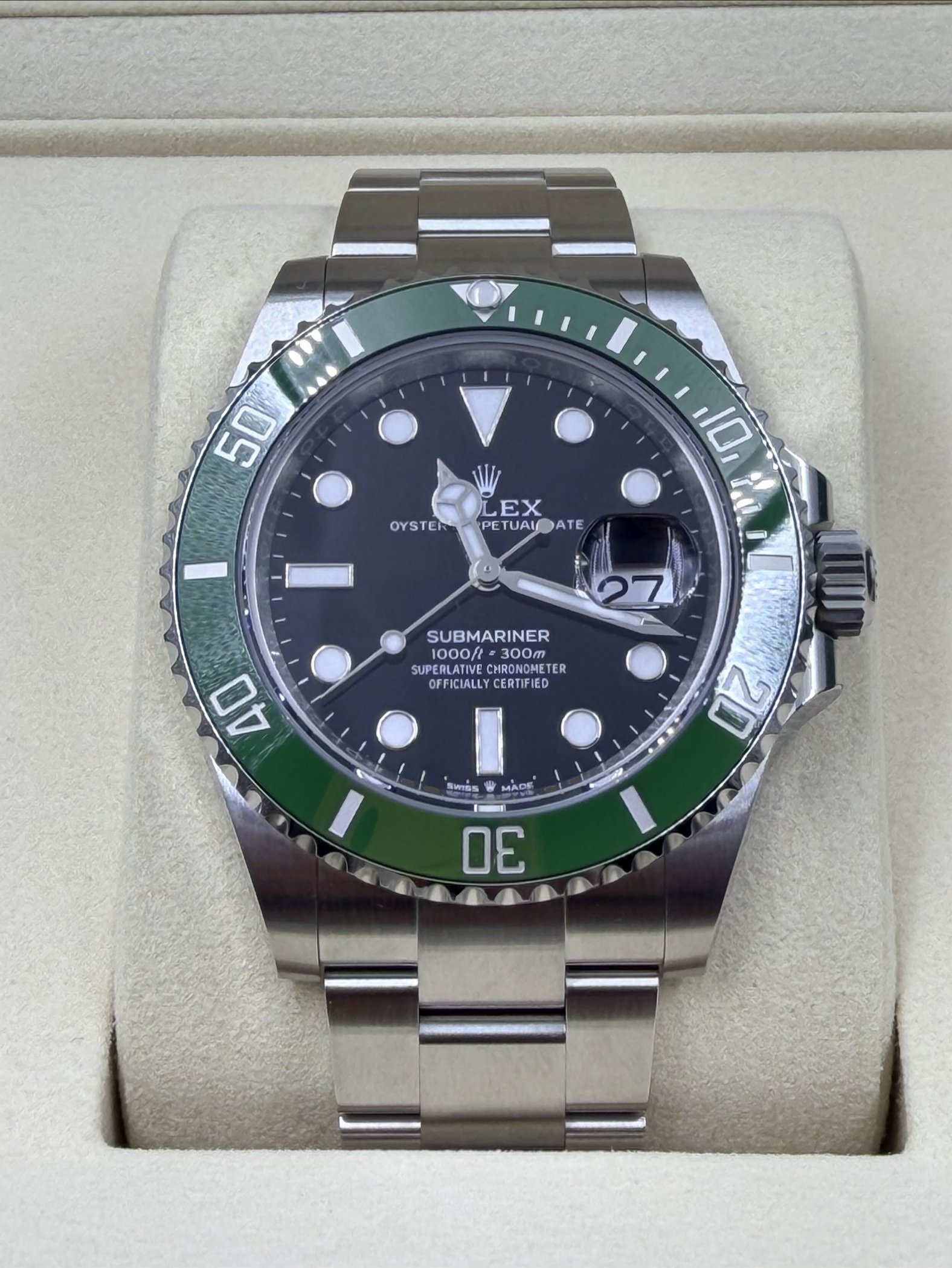 2026 Brand new unworn Submariner Date " Starbucks"