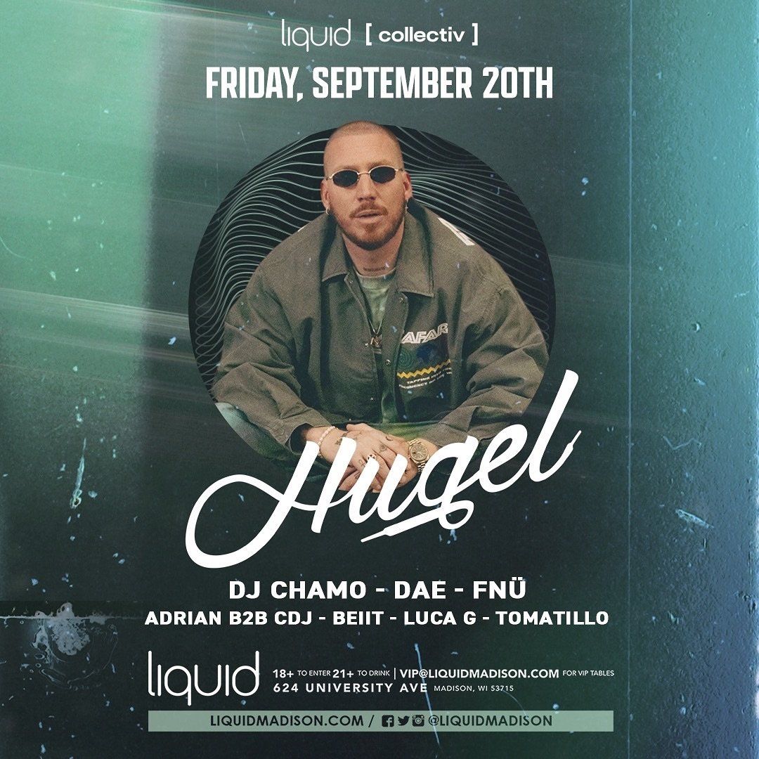 Very excited to open for @hugelthug tomorrow! His music continues to inspire my journey, and always great to meet one of the best in the scene right now! Link for tix in bio 🌶️