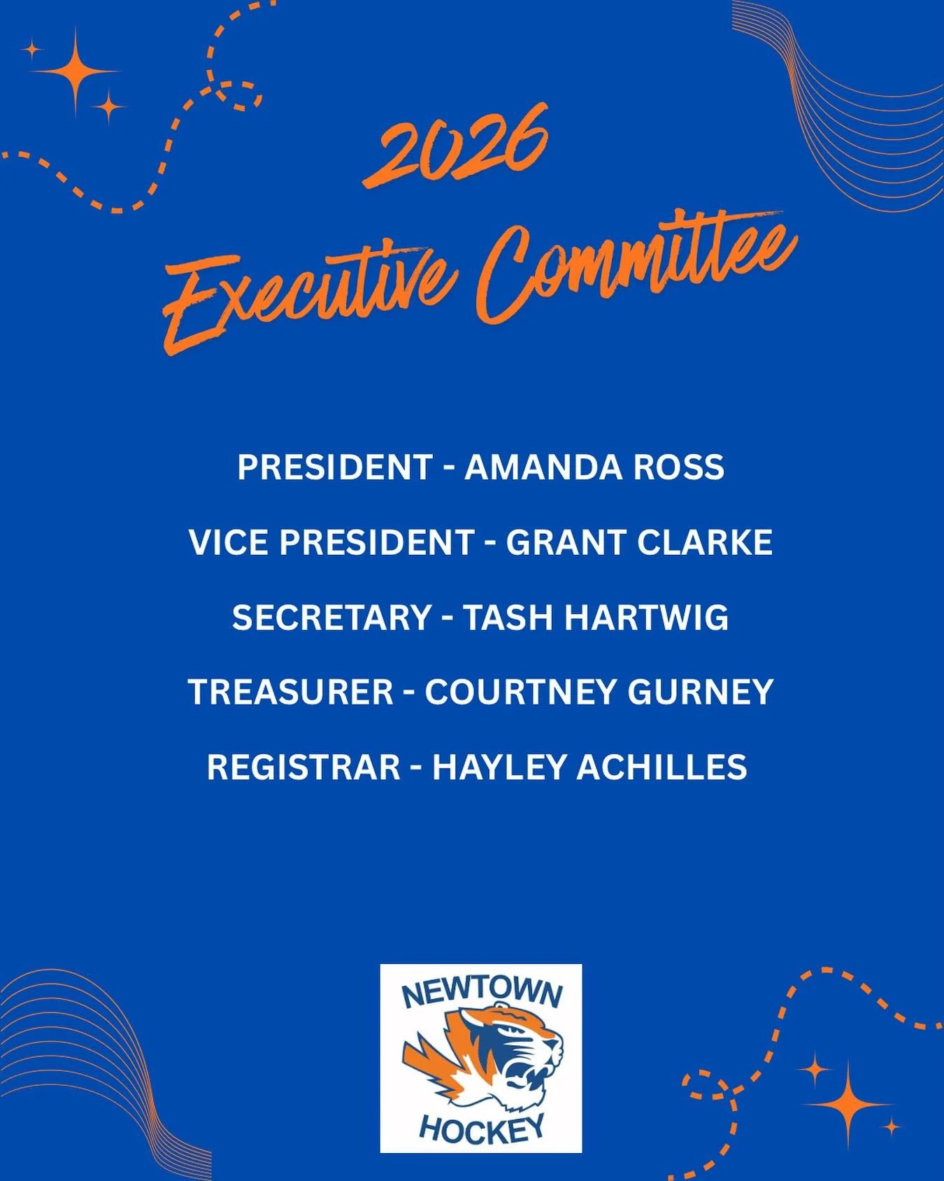 ✨Introducing our Executive Committee for 2026! ✨

Congratulations to everyone! 🏑