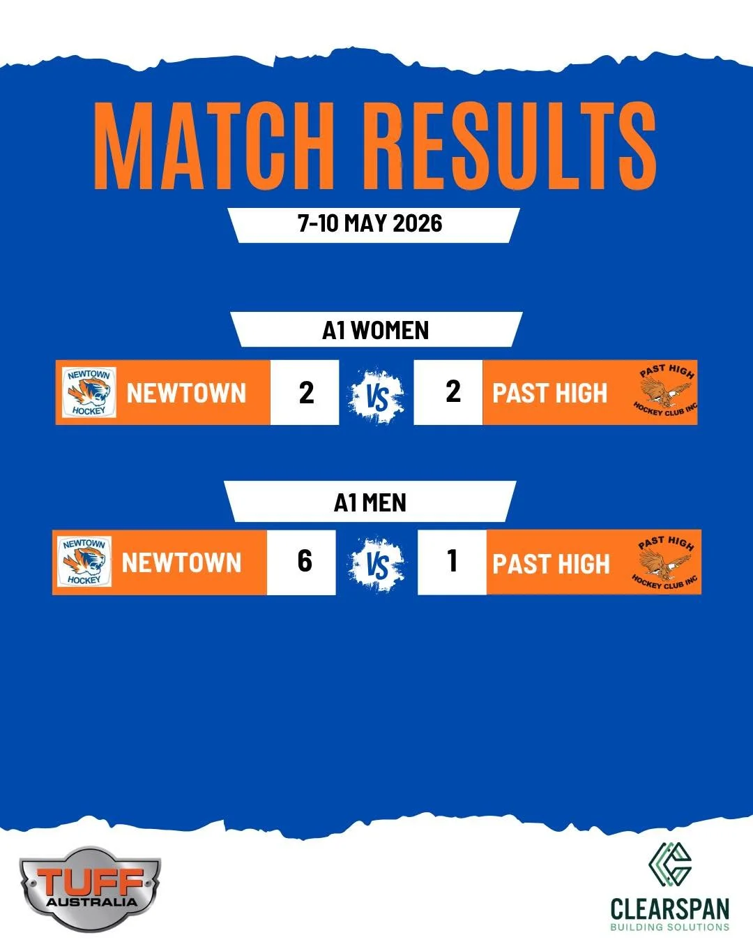 🏑Match Results🏑