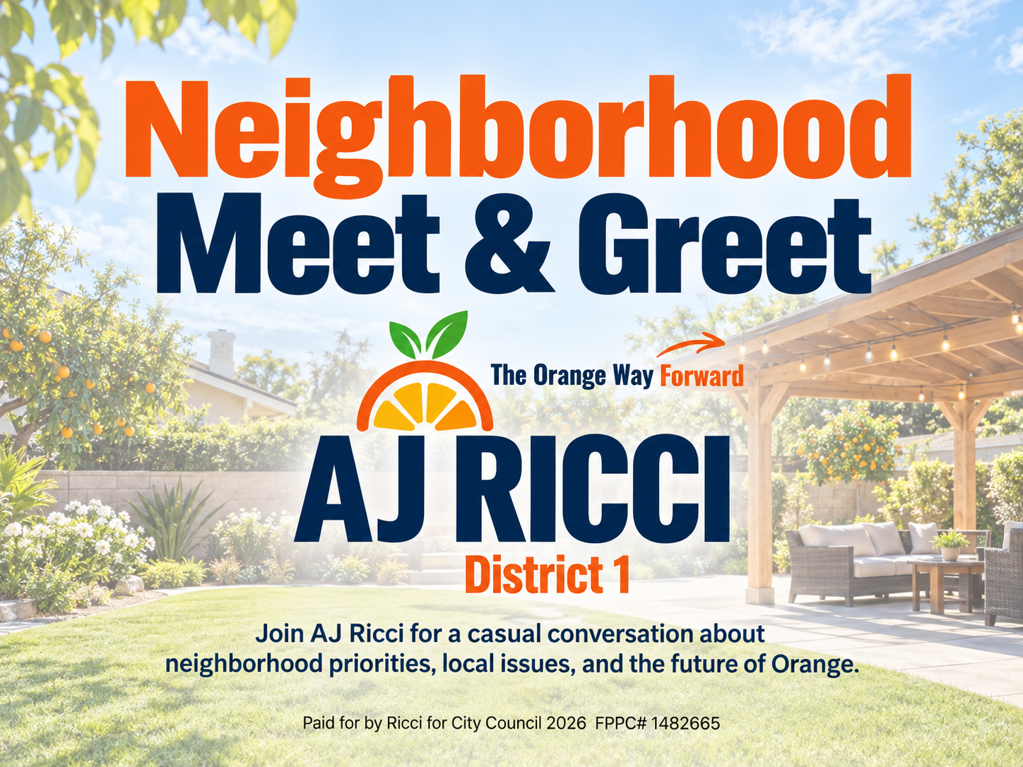 Neighborhood Meet &amp; Greet