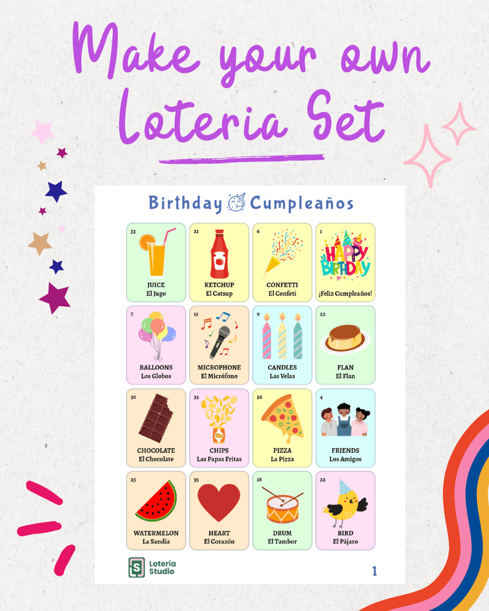 How to Make a Custom Lotería Set in Minutes with Loteria Studio