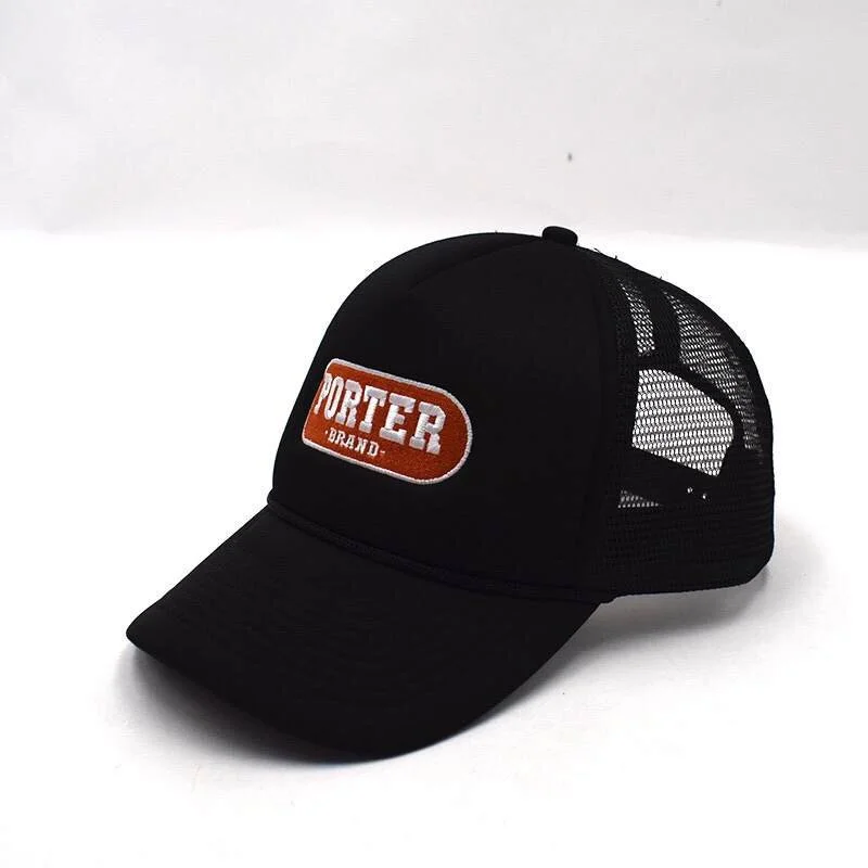 Black Trucker hat