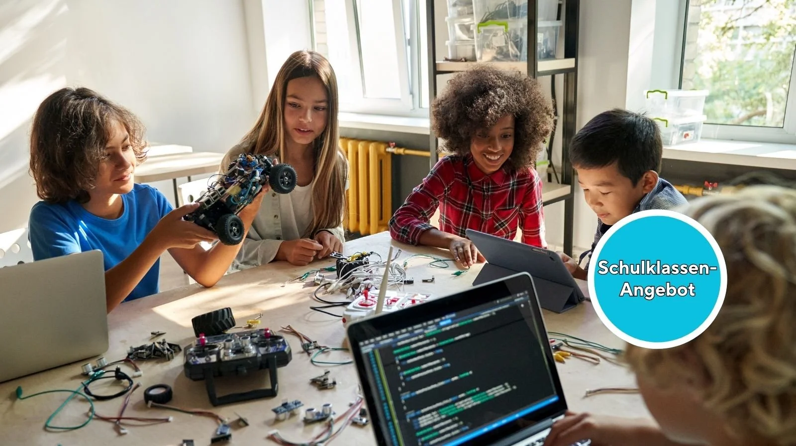 KI-Workshops – für Schulklassen 
