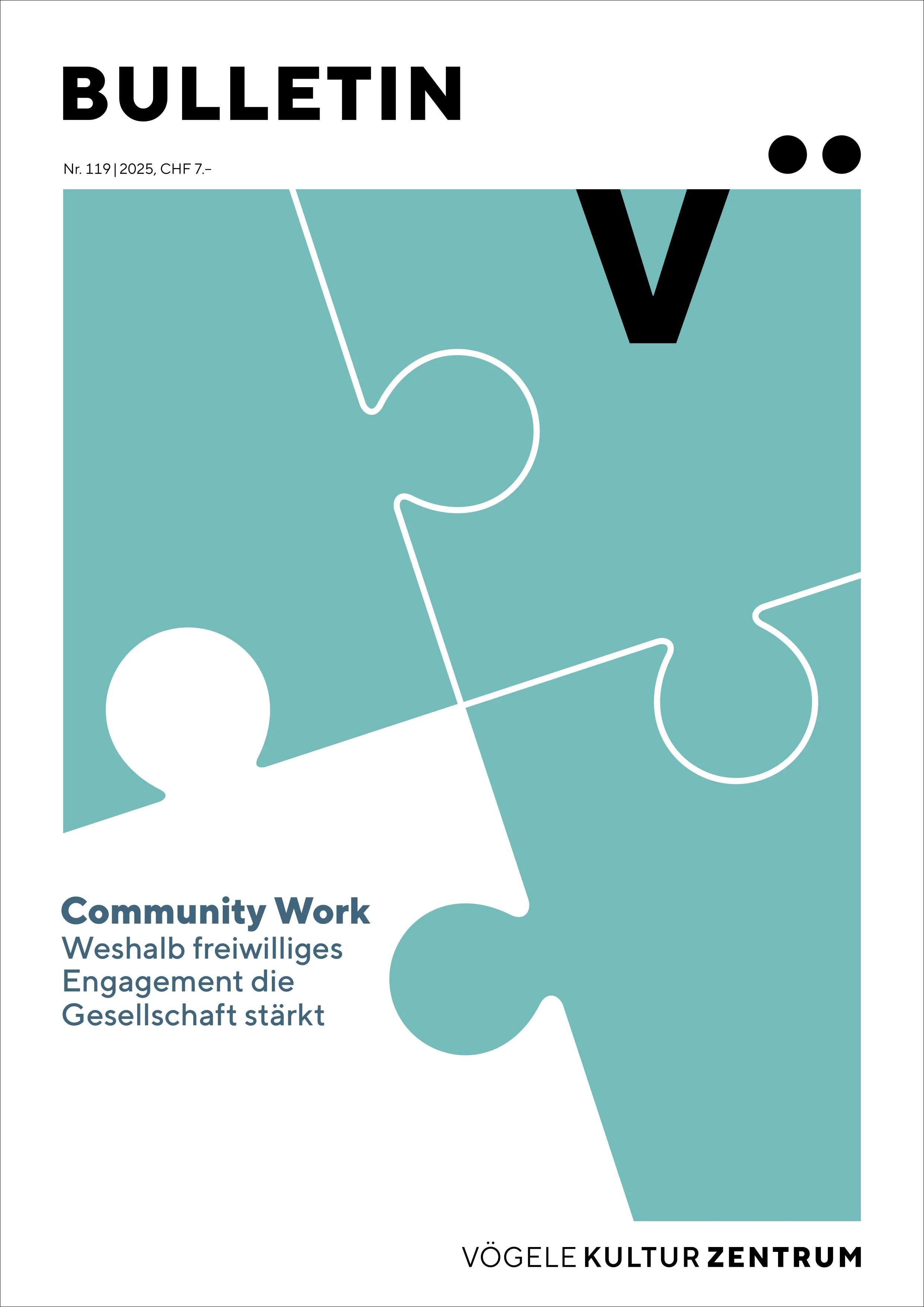 Bulletin #119: Community Work: Weshalb freiwilliges Engagement die Gesellschaft