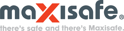 MaxSafe logo with the tagline "There's safe and there's MaxSafe" underneath.