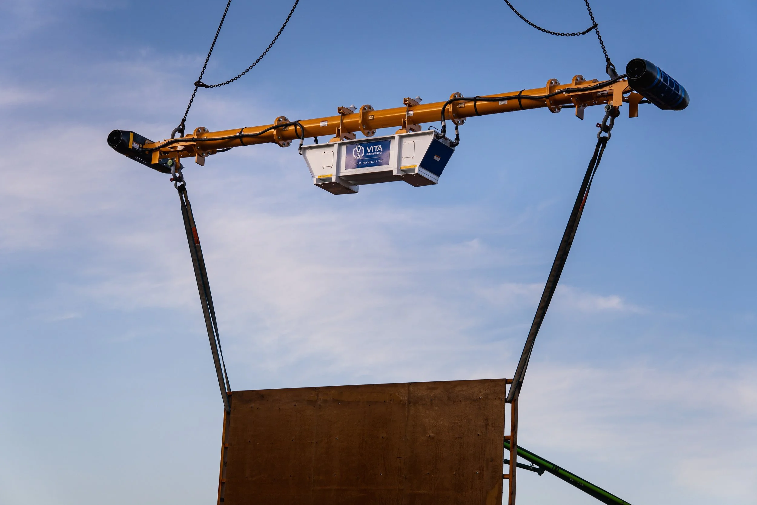 A device used at a water park or amusement park to launch people into a slide from a height.