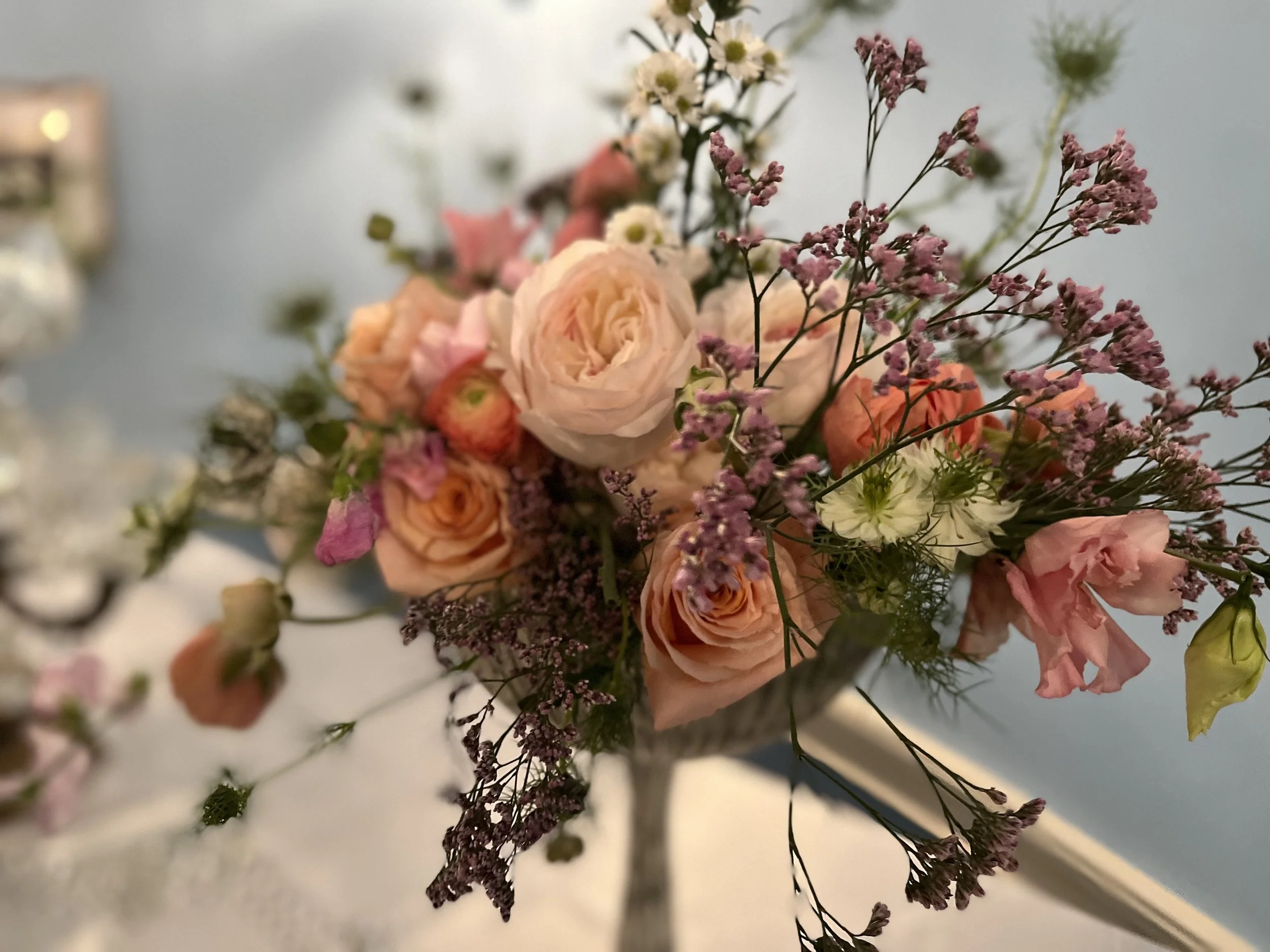 floral arrangement by the merryweather inn