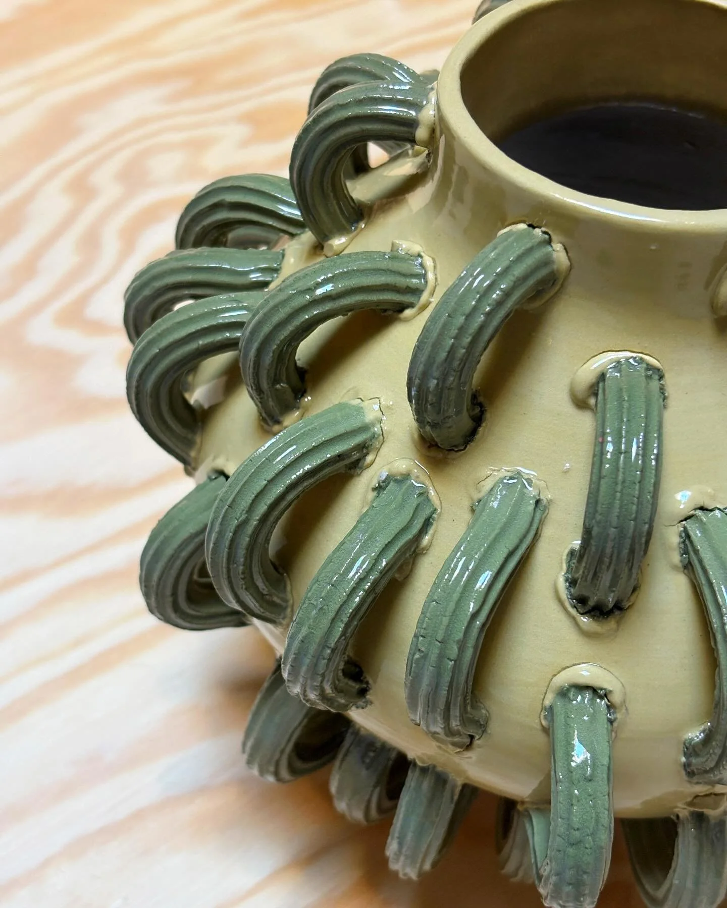 Details, cactus vase