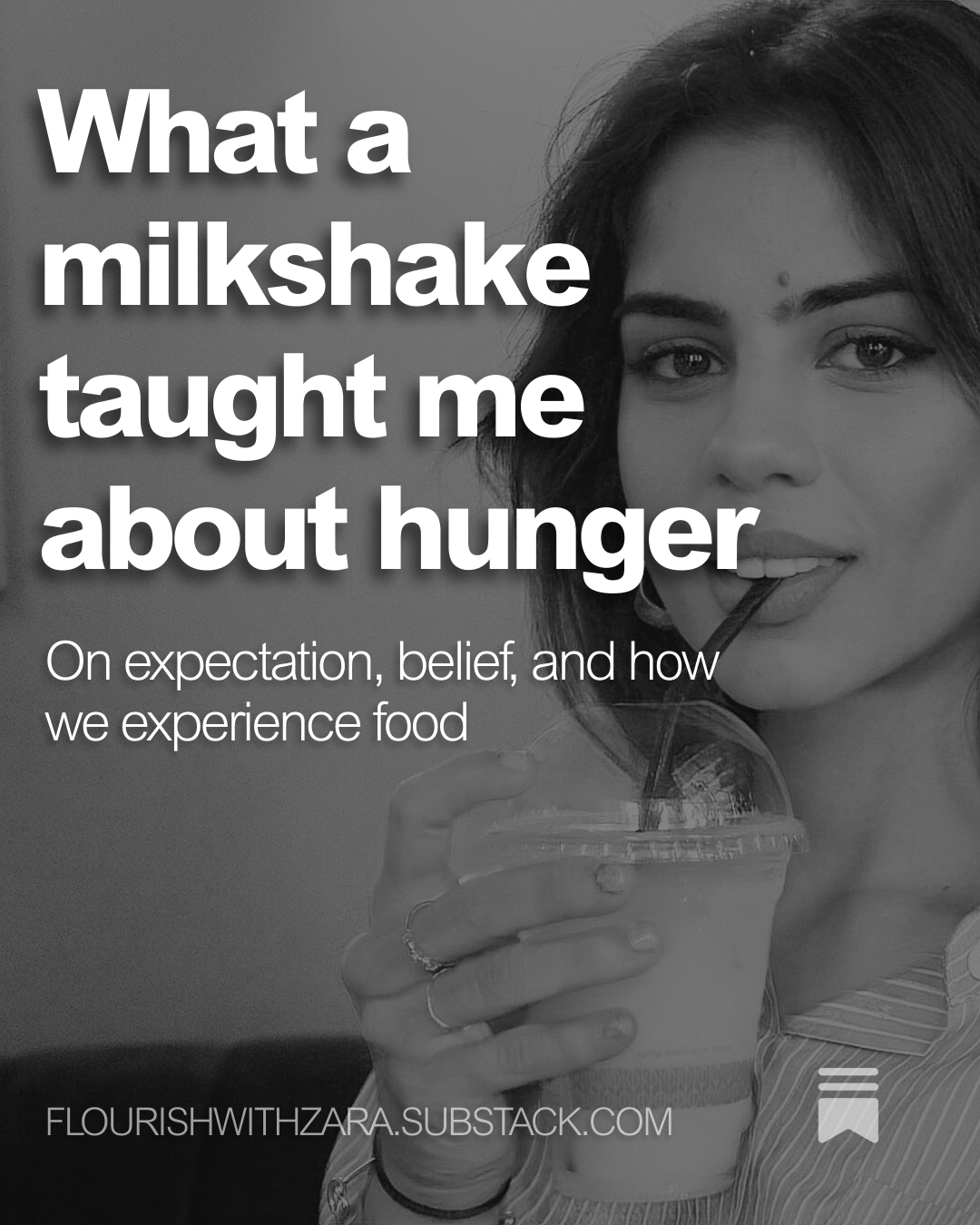 What a milkshake taught me about hunger