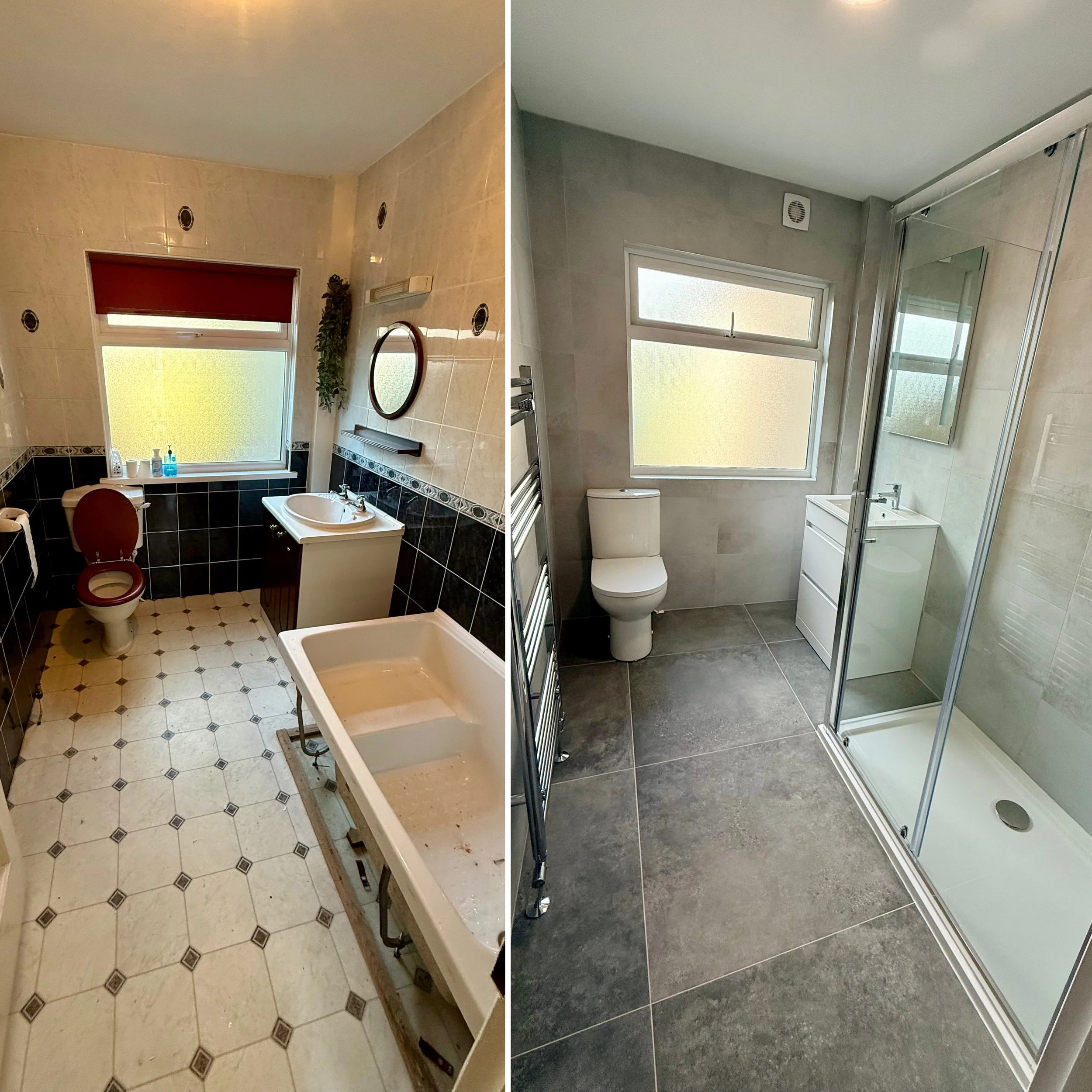 Before/After Bathroom Renovation | FIXR