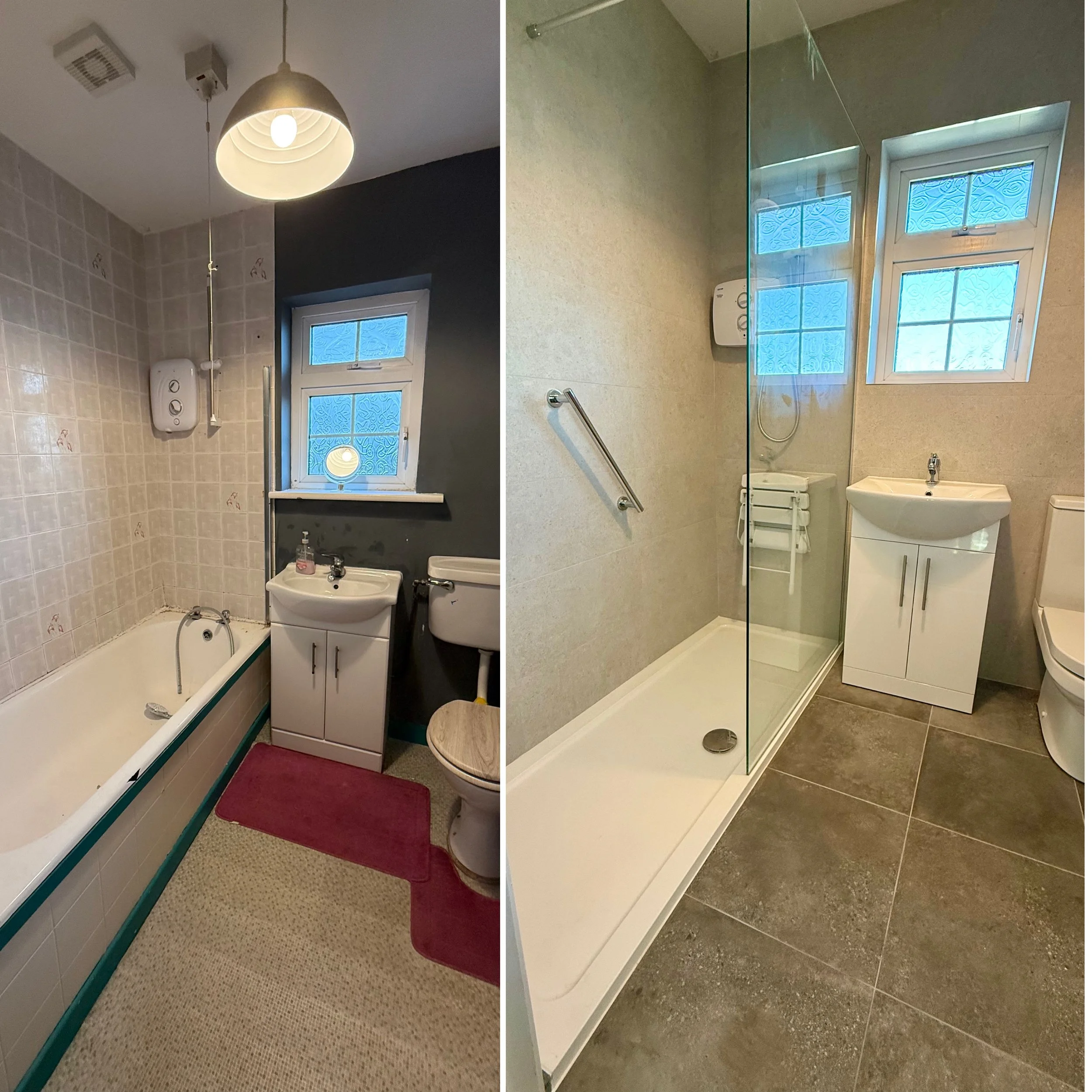 Easy Access Bathroom Renovation in County Wexford
