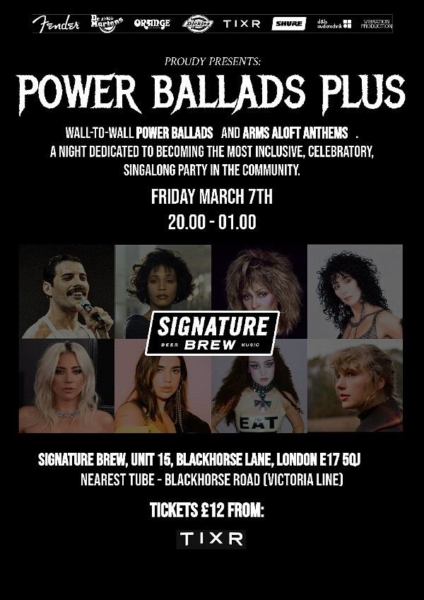 Signature Brew - Power Ballads Plus
