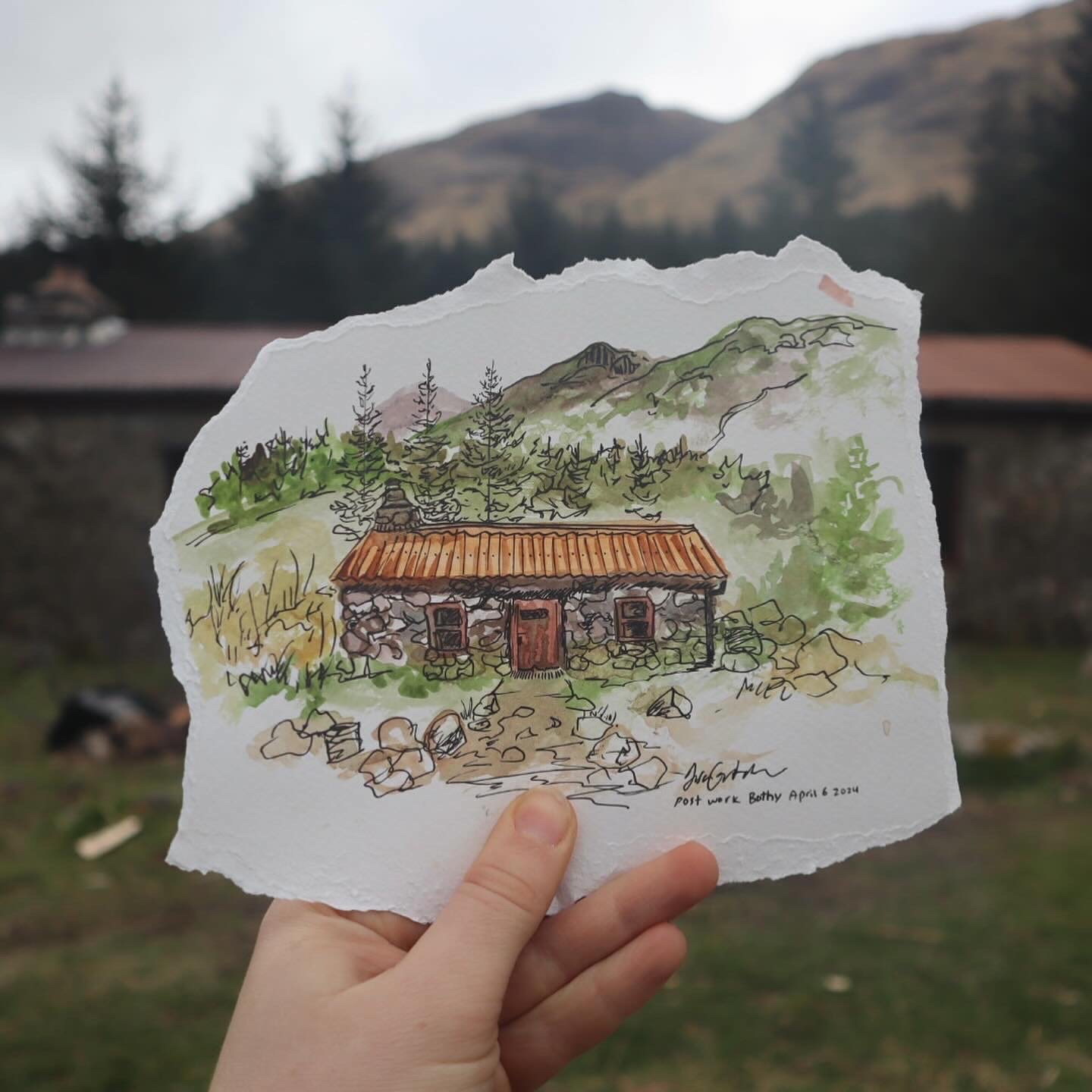 Taigh Seamus a’ Ghlinne Bothy, Scotland