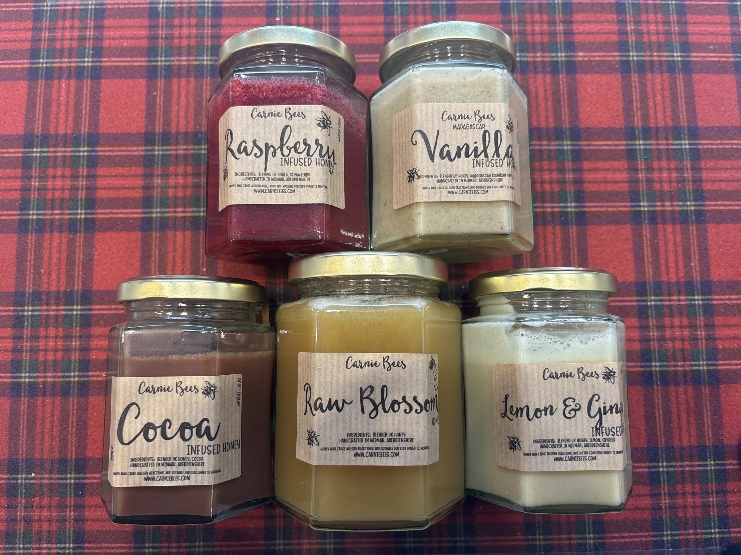 Honey made in Aberdeenshire