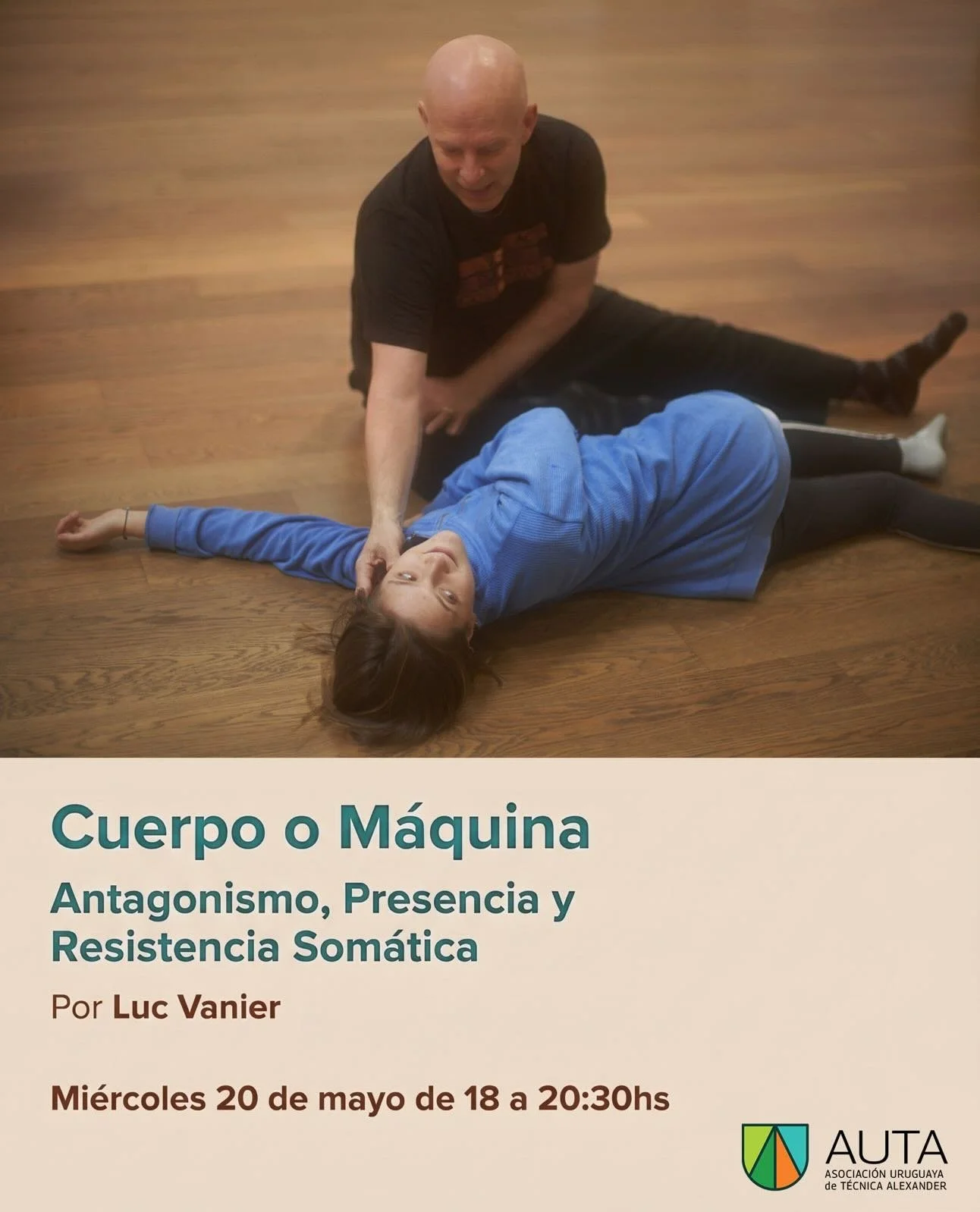 Cuerpo o M&aacute;quina: Antagonismo, Presencia y Resistencia Som&aacute;tica con Luc Vanier - @luc.vanier - @integralmovementresearch

Este workshop propone una investigaci&oacute;n encarnada: 

&iquest;C&oacute;mo estamos viviendo en nuestros propi