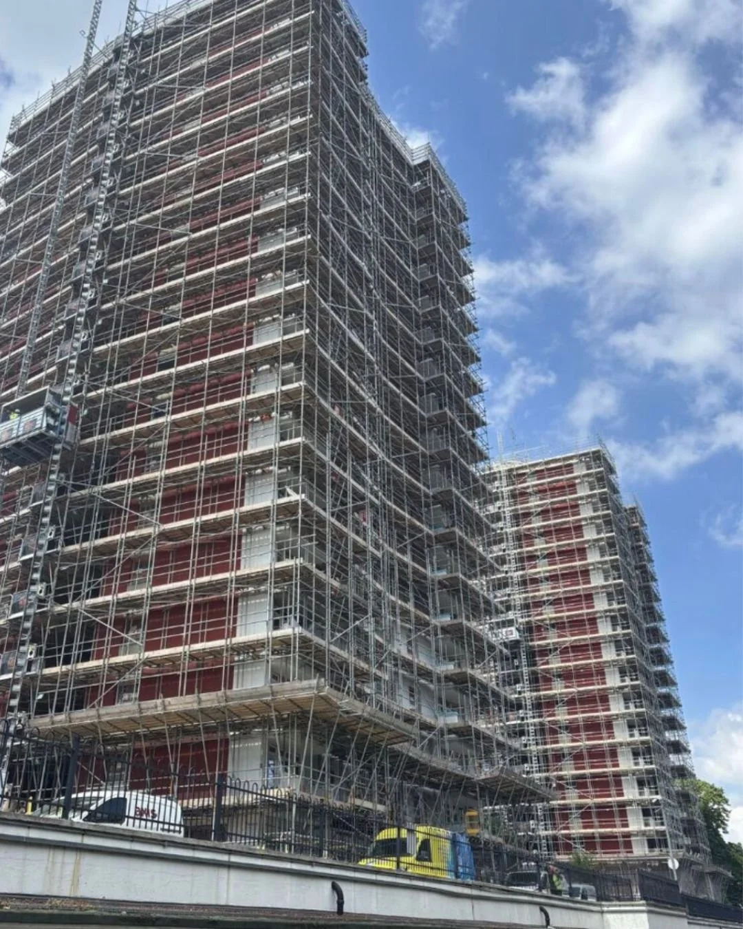 Lewisham Towers construction project in London