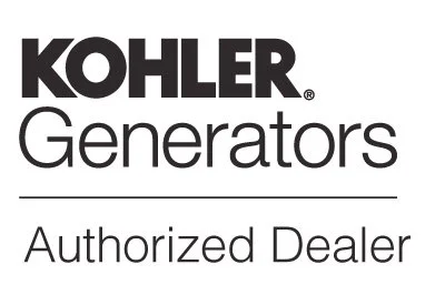 Kohler Generators logo with 'Authorized Dealer' text.