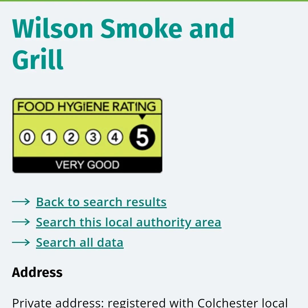 Shortly after my first ever event (see the last post), I had an inspection from my local council to give me a food hygiene score. Although I was a bit nervous as I still wasn't fully unpacked from the event, I managed to answer all the questions righ